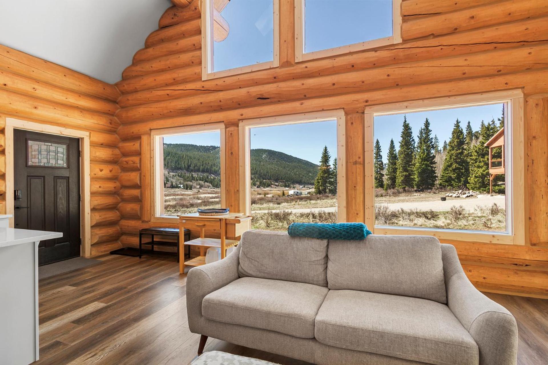 Colorado Log Cabin Near Breckenridge & Fairplay view 2