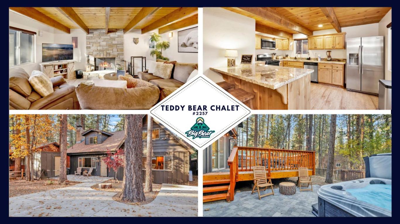 The teddy bear chalet #2257
