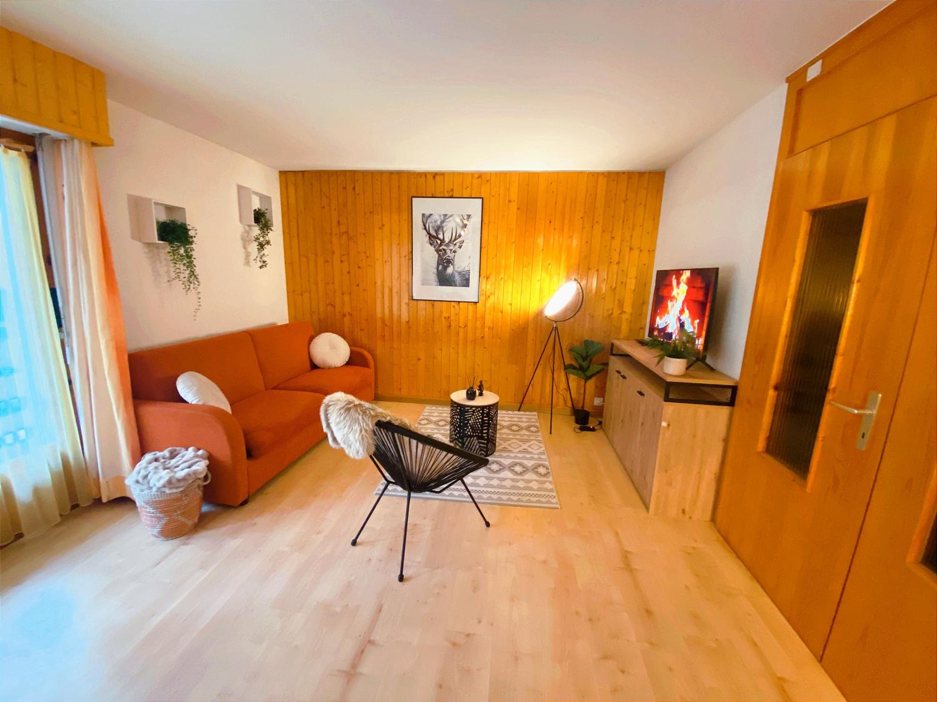 Studio lumineux I Balcon I Ski & Parking