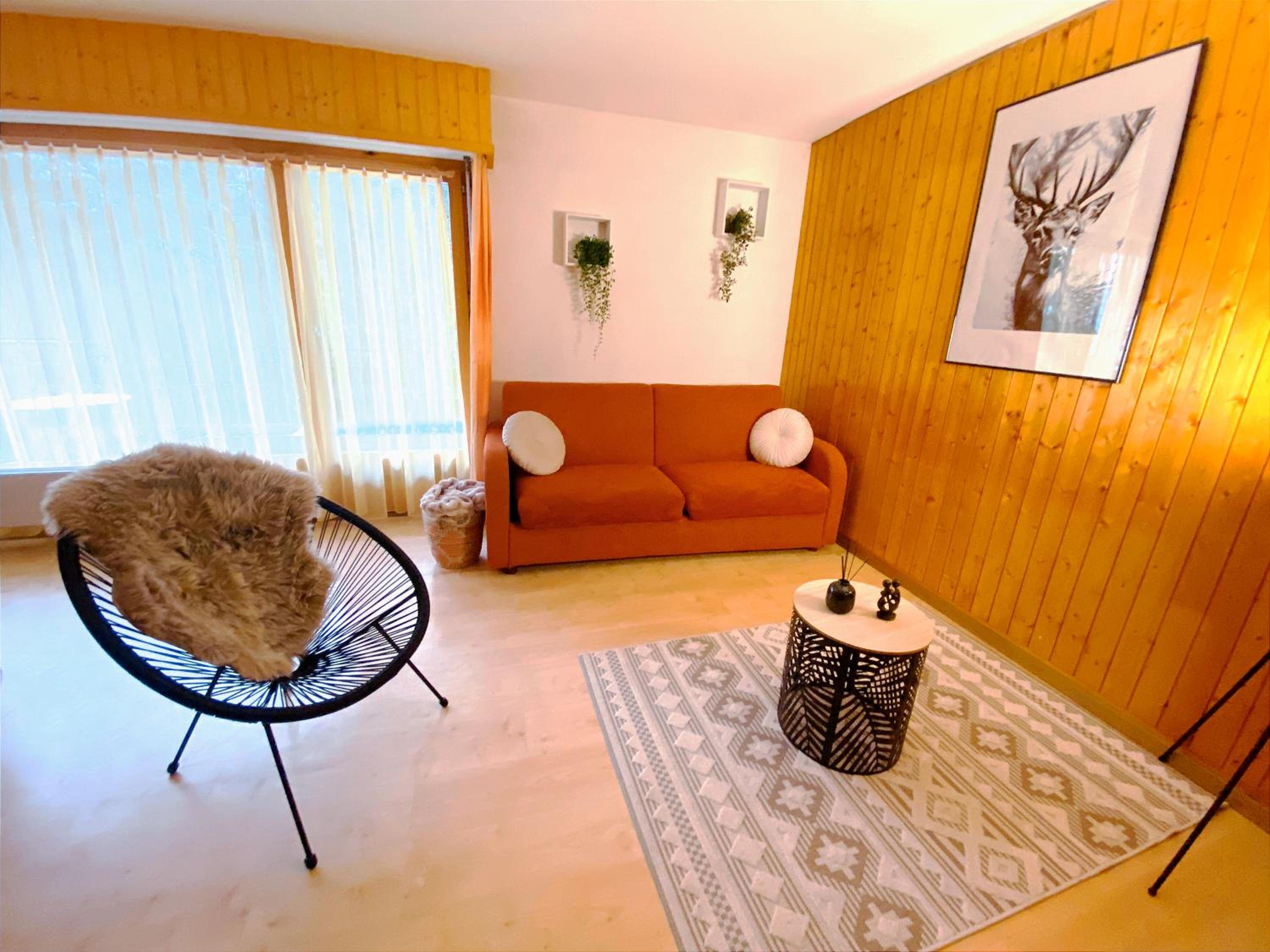 Studio lumineux I Balcon I Ski & Parking