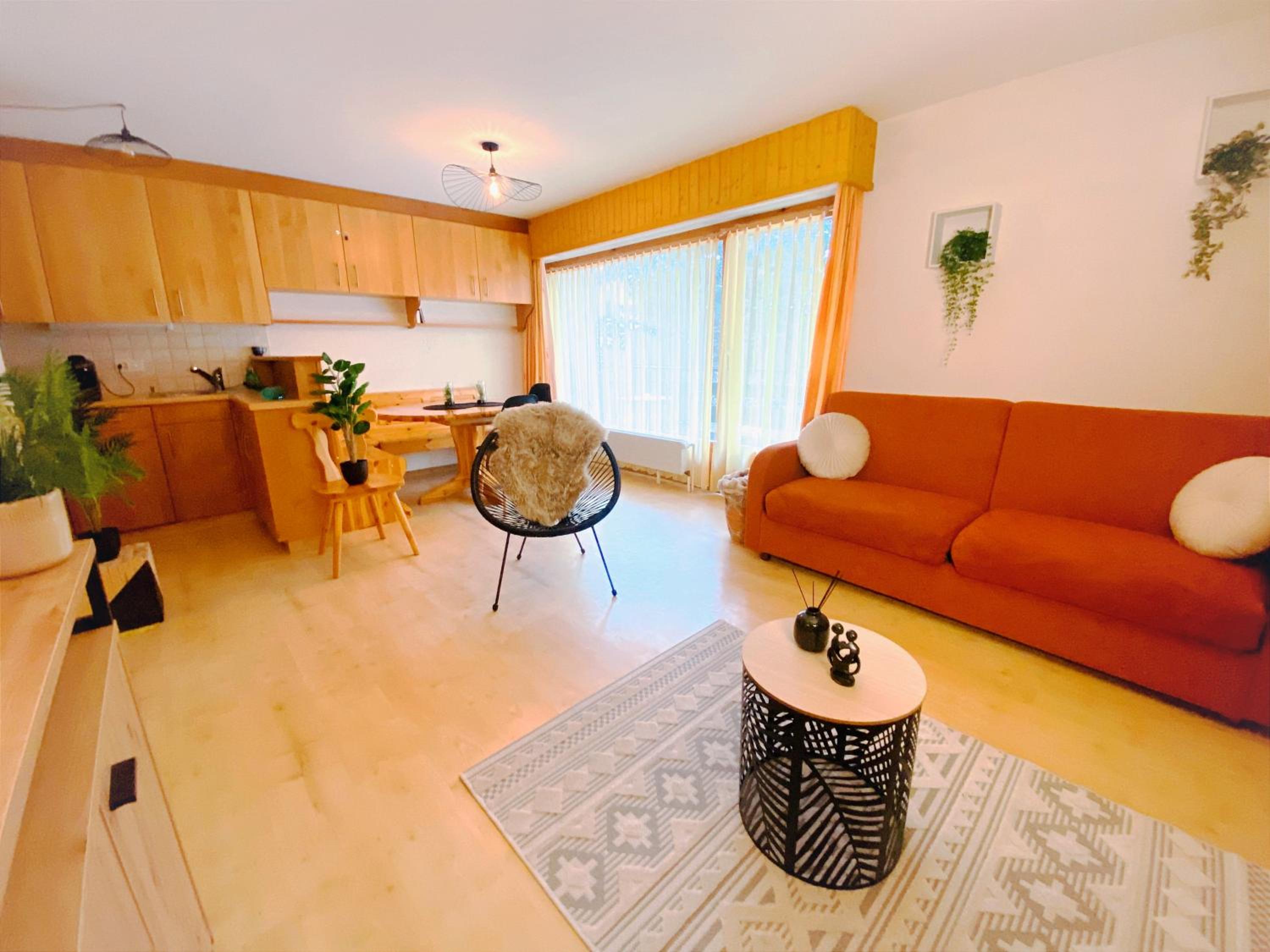 Studio lumineux I Balcon I Ski & Parking