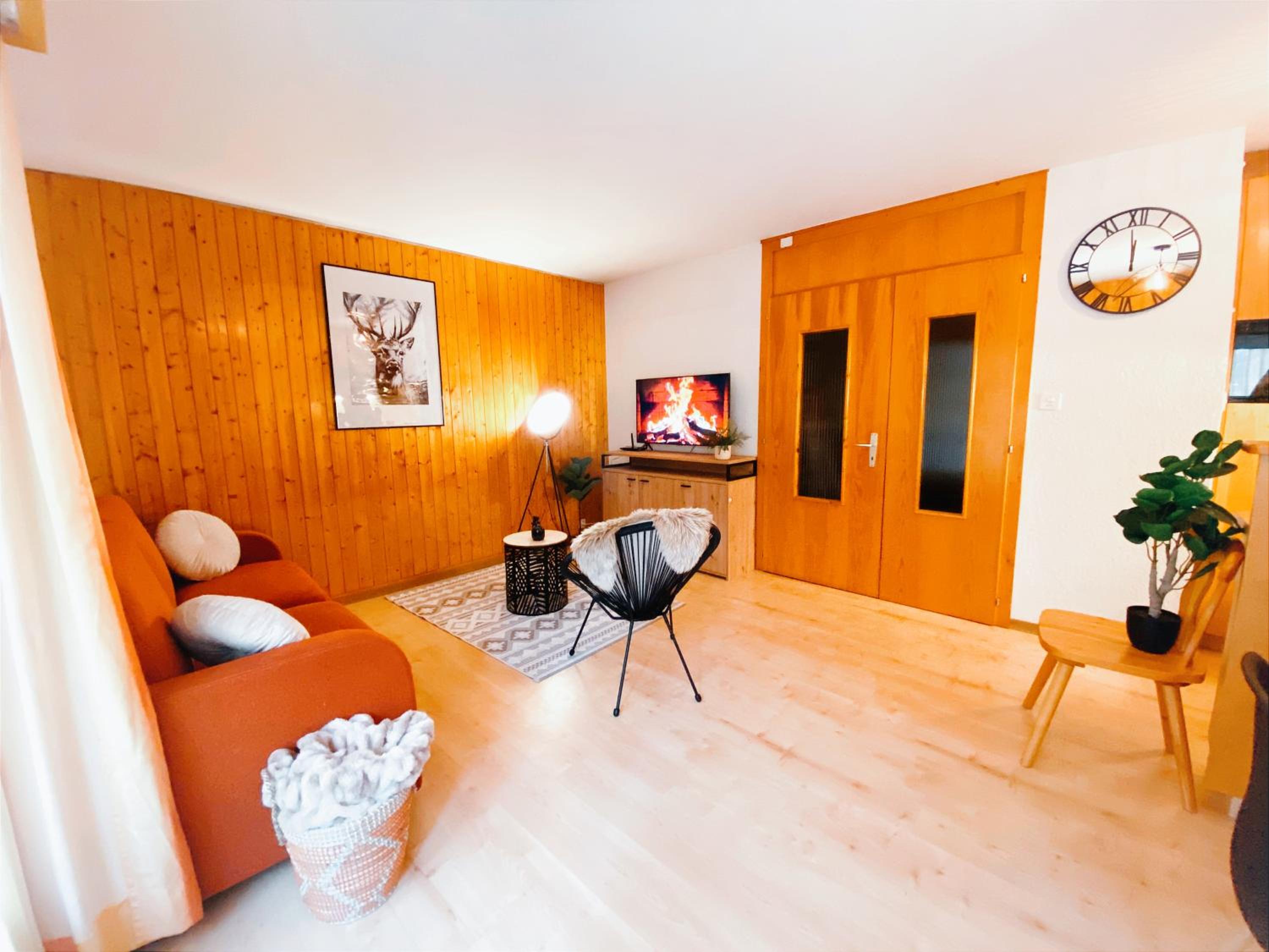 Studio lumineux I Balcon I Ski & Parking