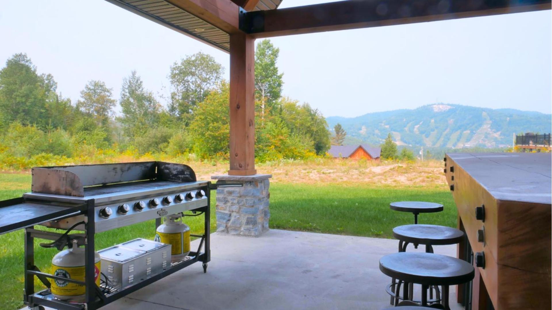 Chalet de ski luxueux au bord du lac avec SPA