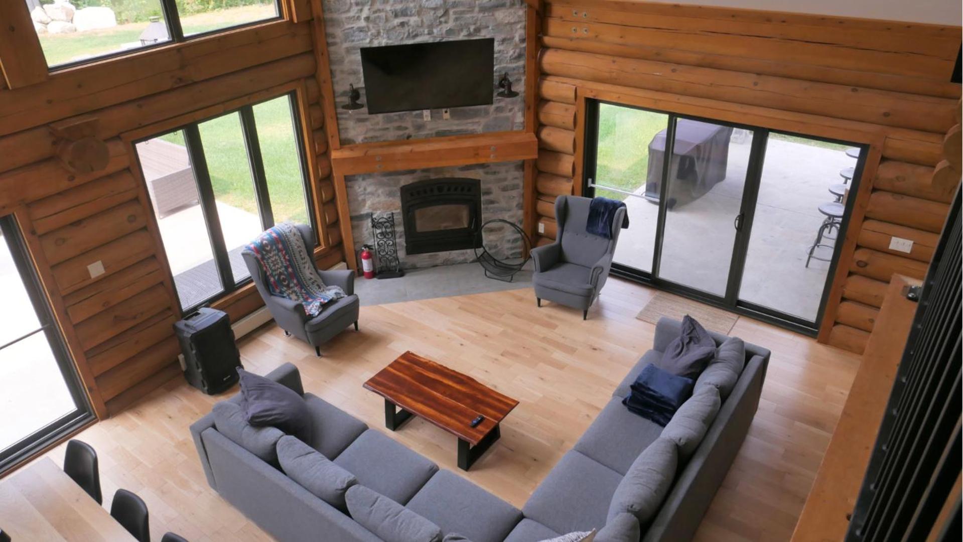 Chalet de ski luxueux au bord du lac avec SPA