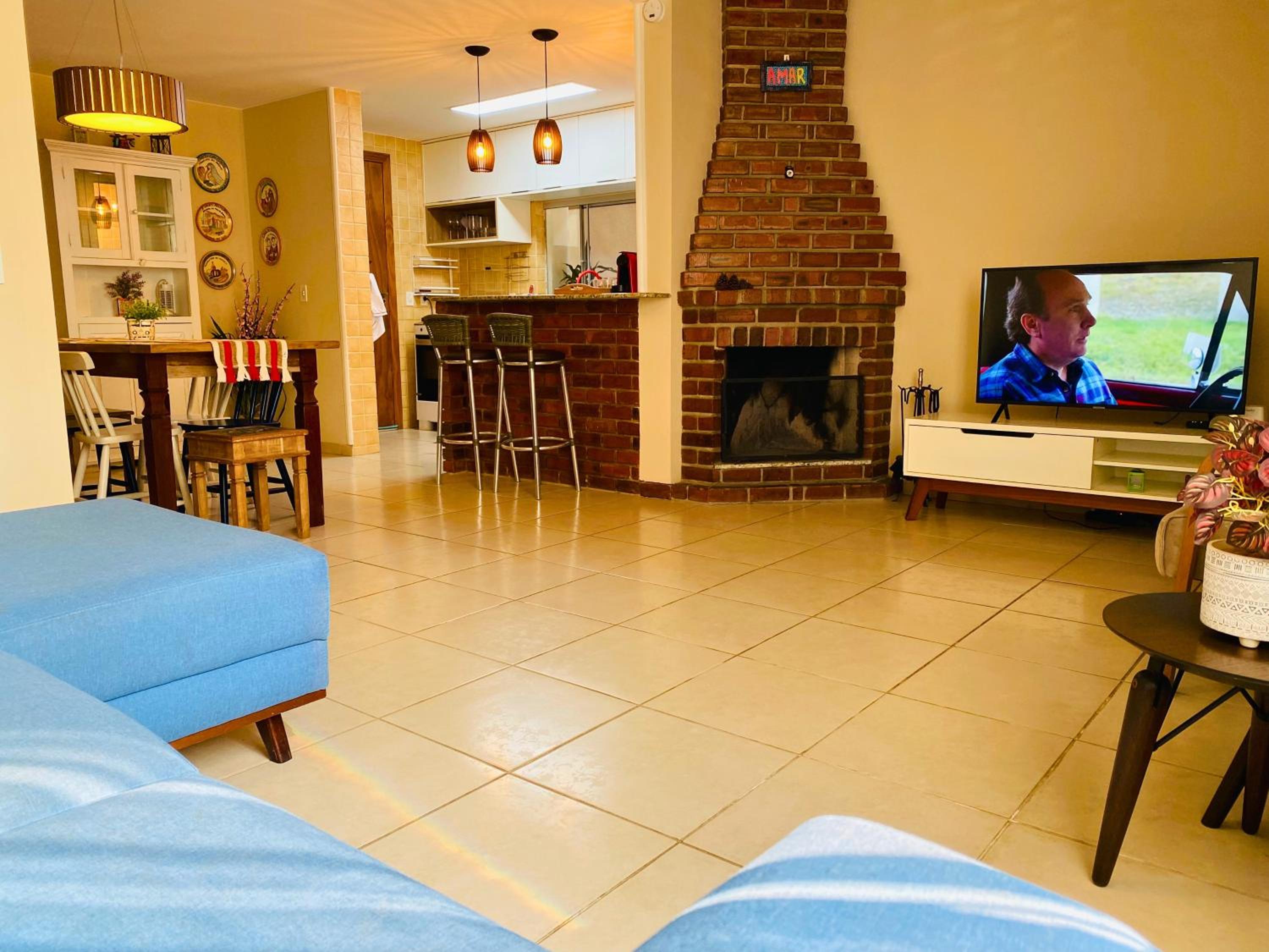 Casa com vista para a serra