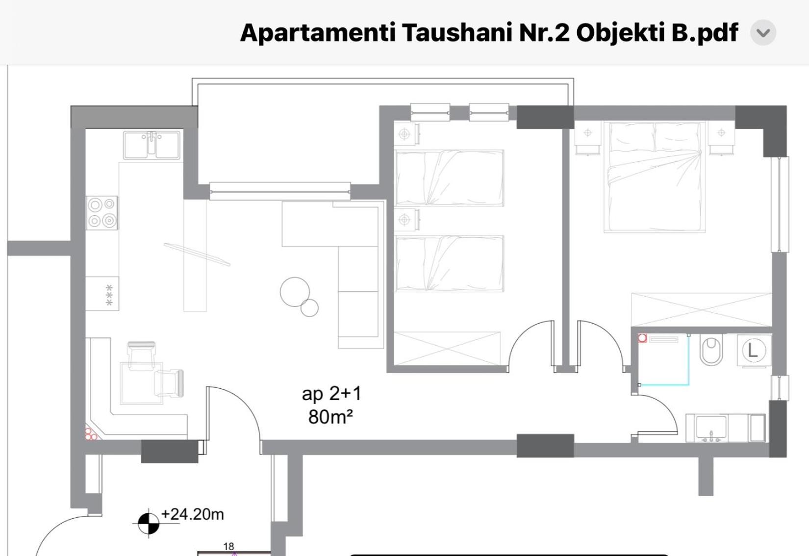 Taushani Apartment, Vlore