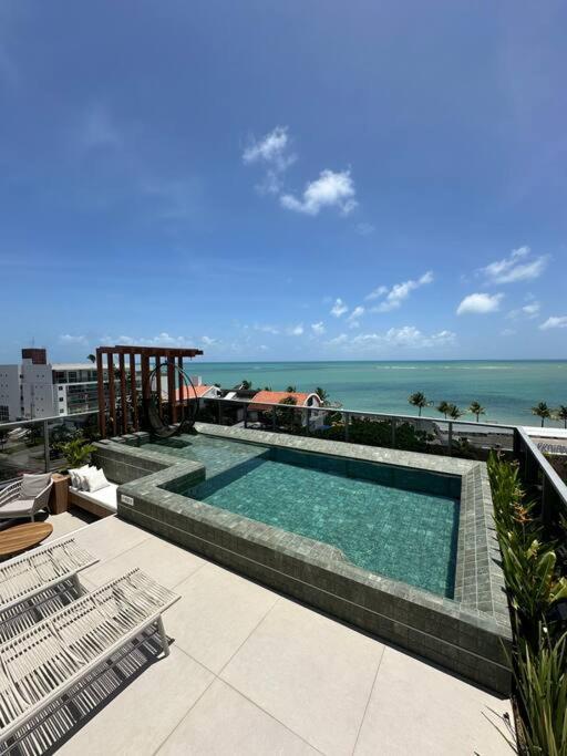 Flat luxuoso frente mar! Way Bossa
