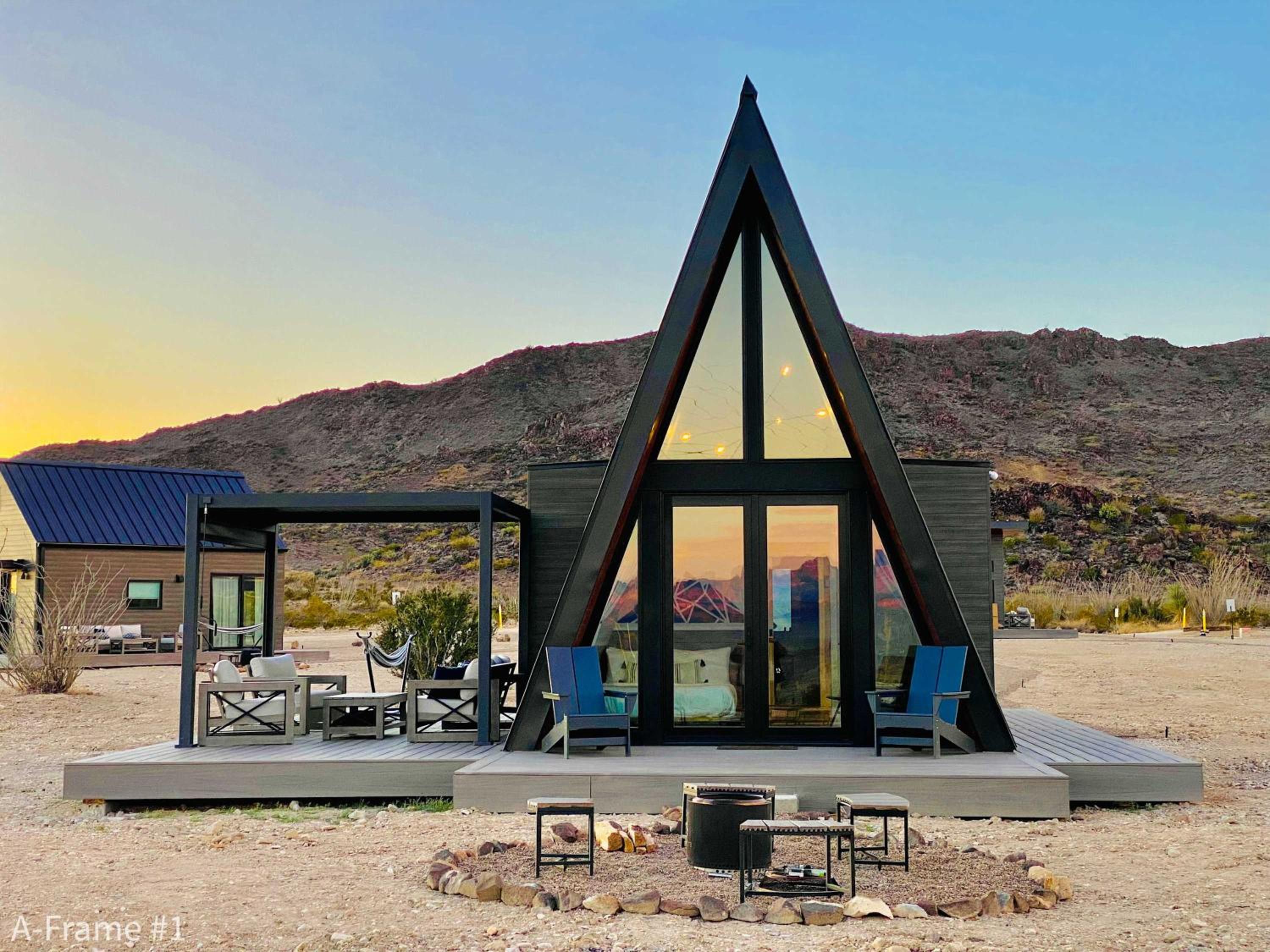 Stardust Big Bend Luxury A-Frame#10 with a fab view view 2
