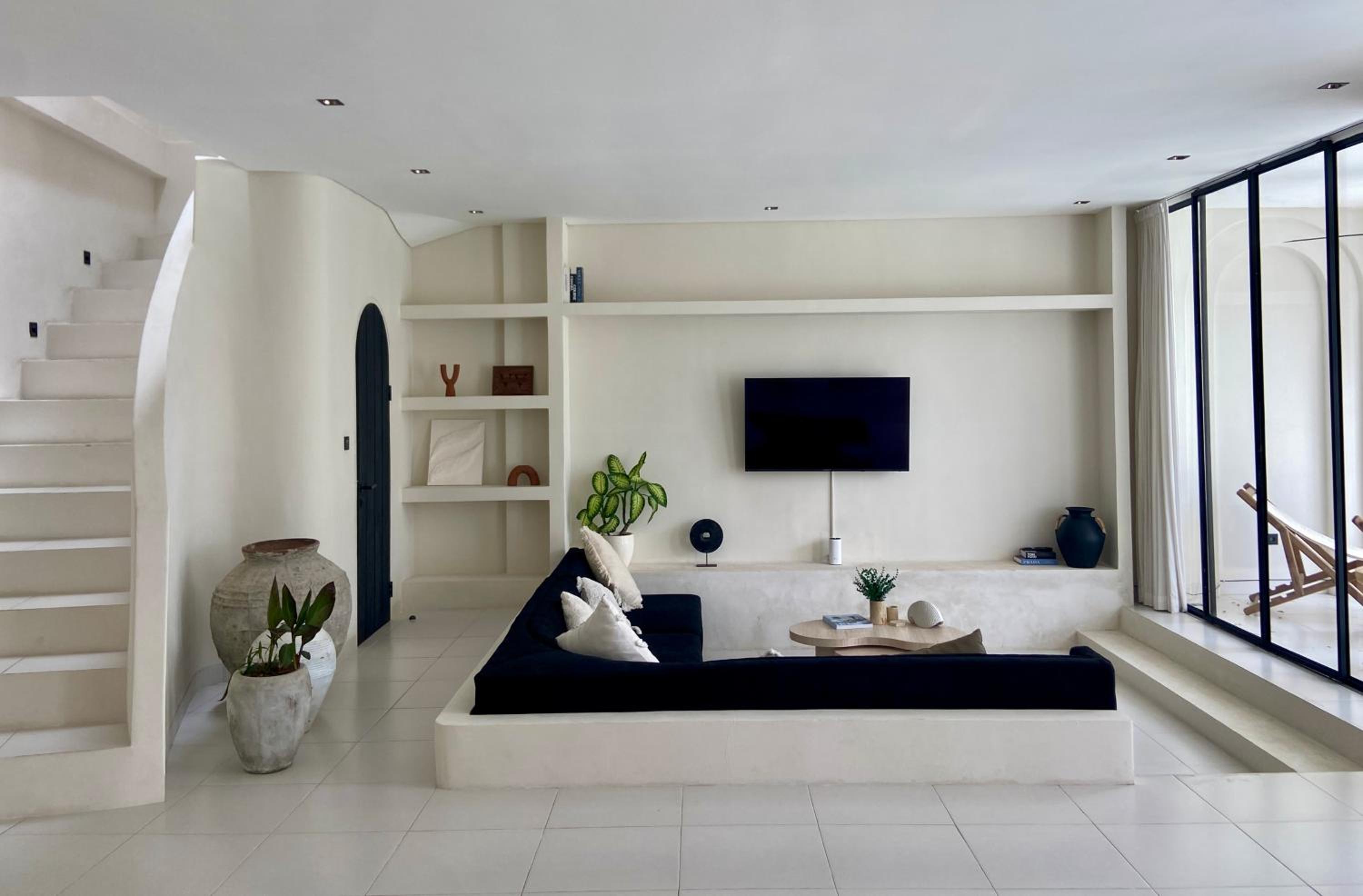 Chic Mediteranean 2 BR Villa w private pool Canggu view 3