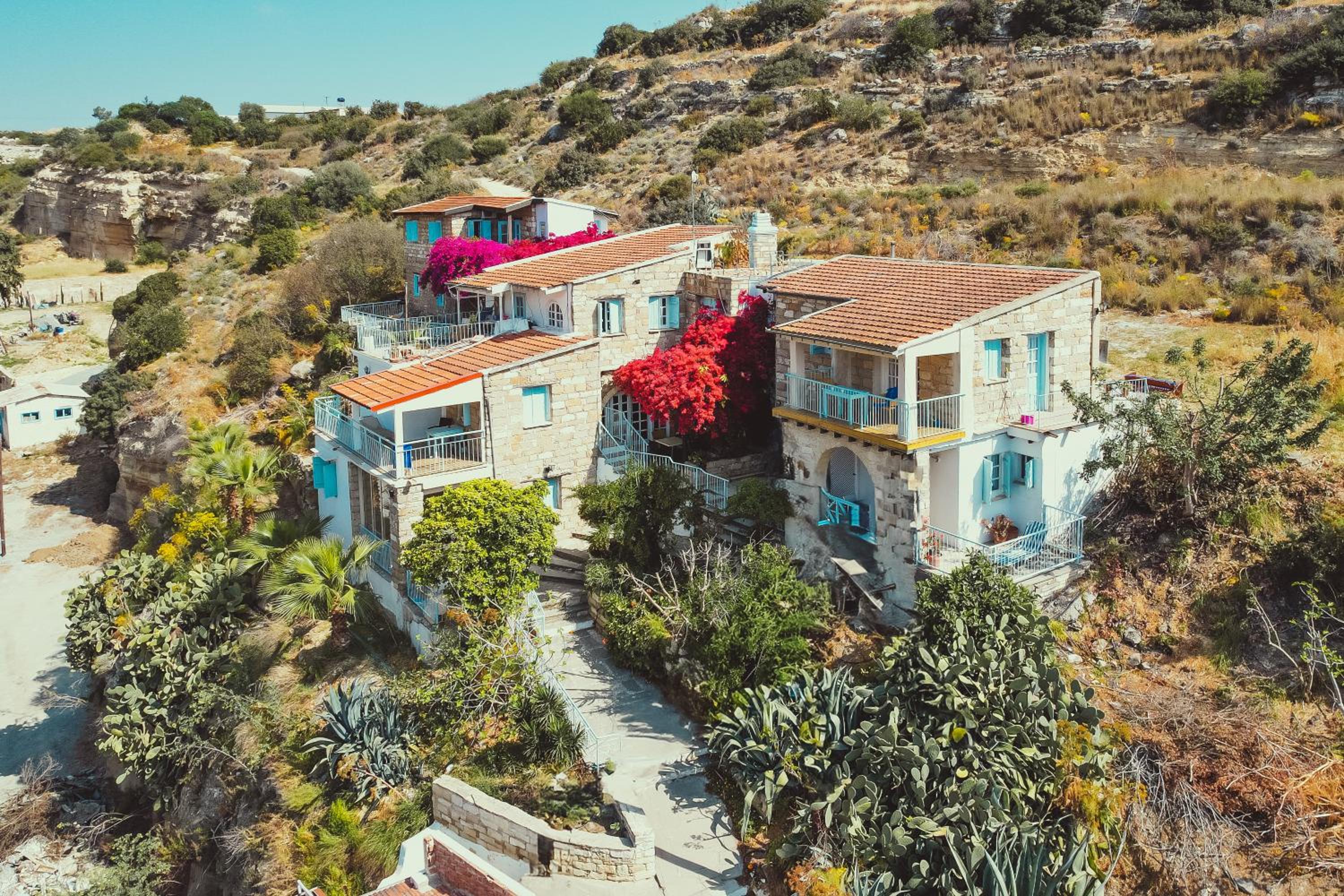 Cyprus Villages - Hotel & Restaurant - Central Location - Bed & Breakfast With Access To Pool And Stunning Views