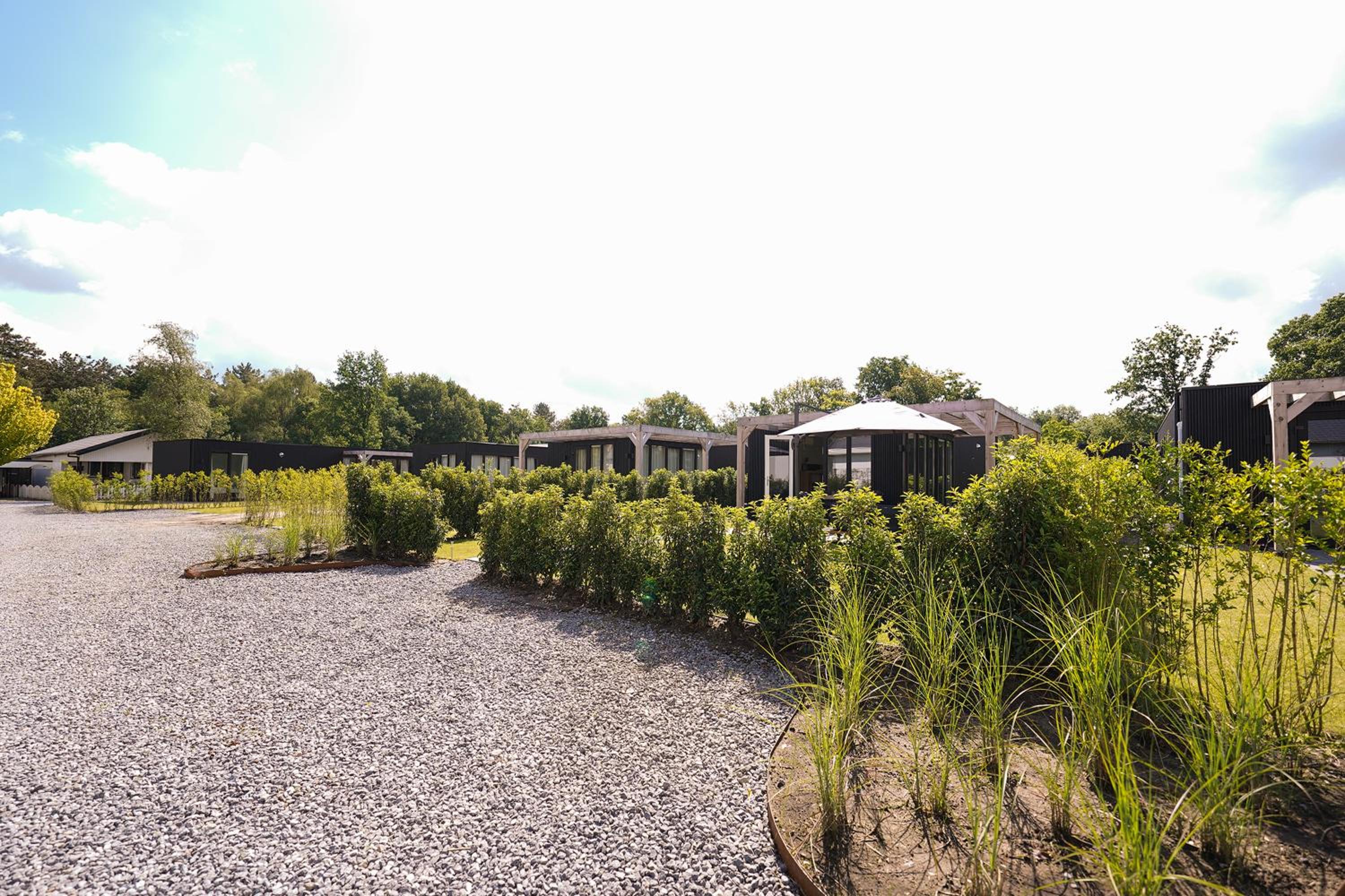Luxe Lodge 'Bold' nabij bos en Veluwemeer - 4 pers