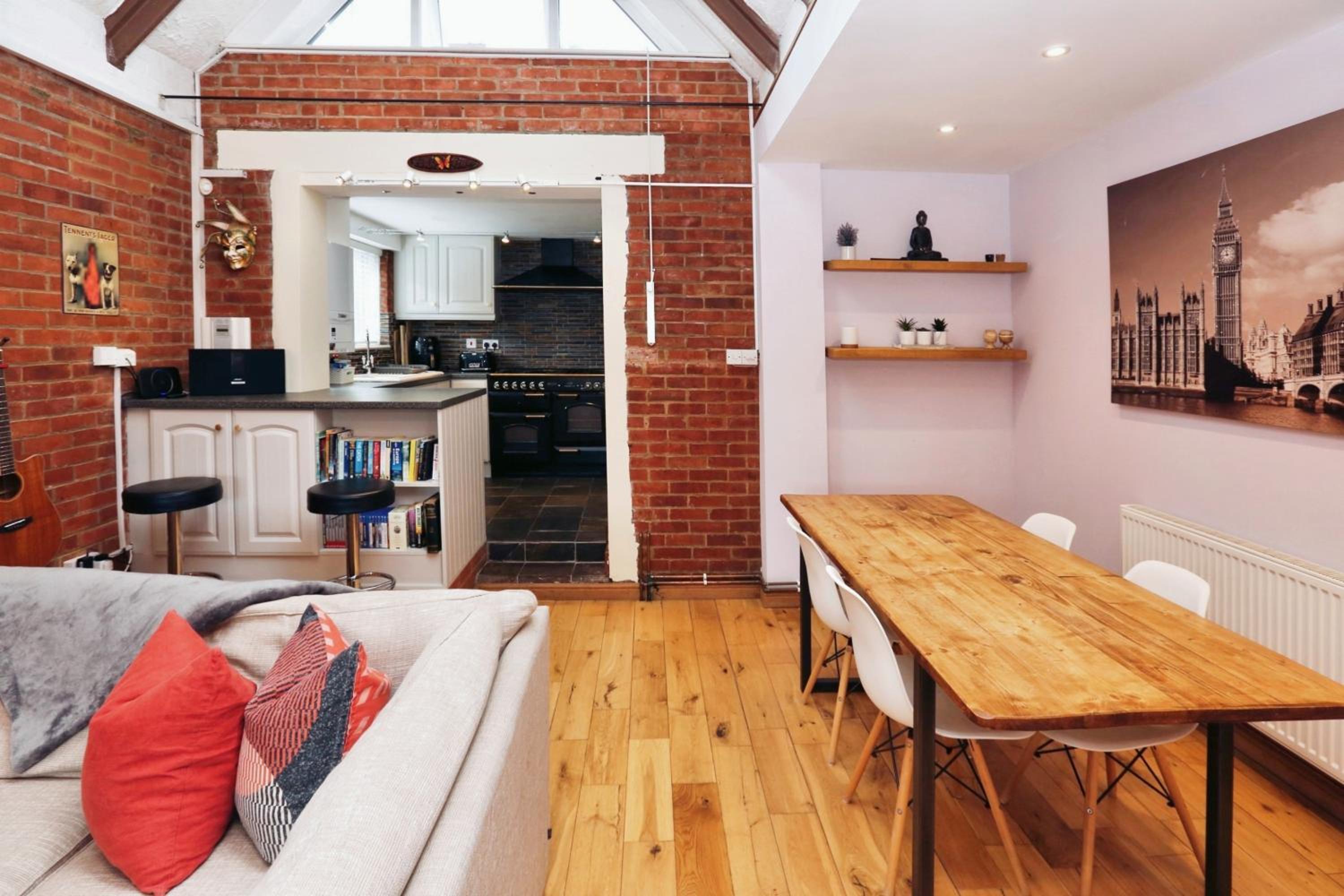 Quirky bungalow with character features