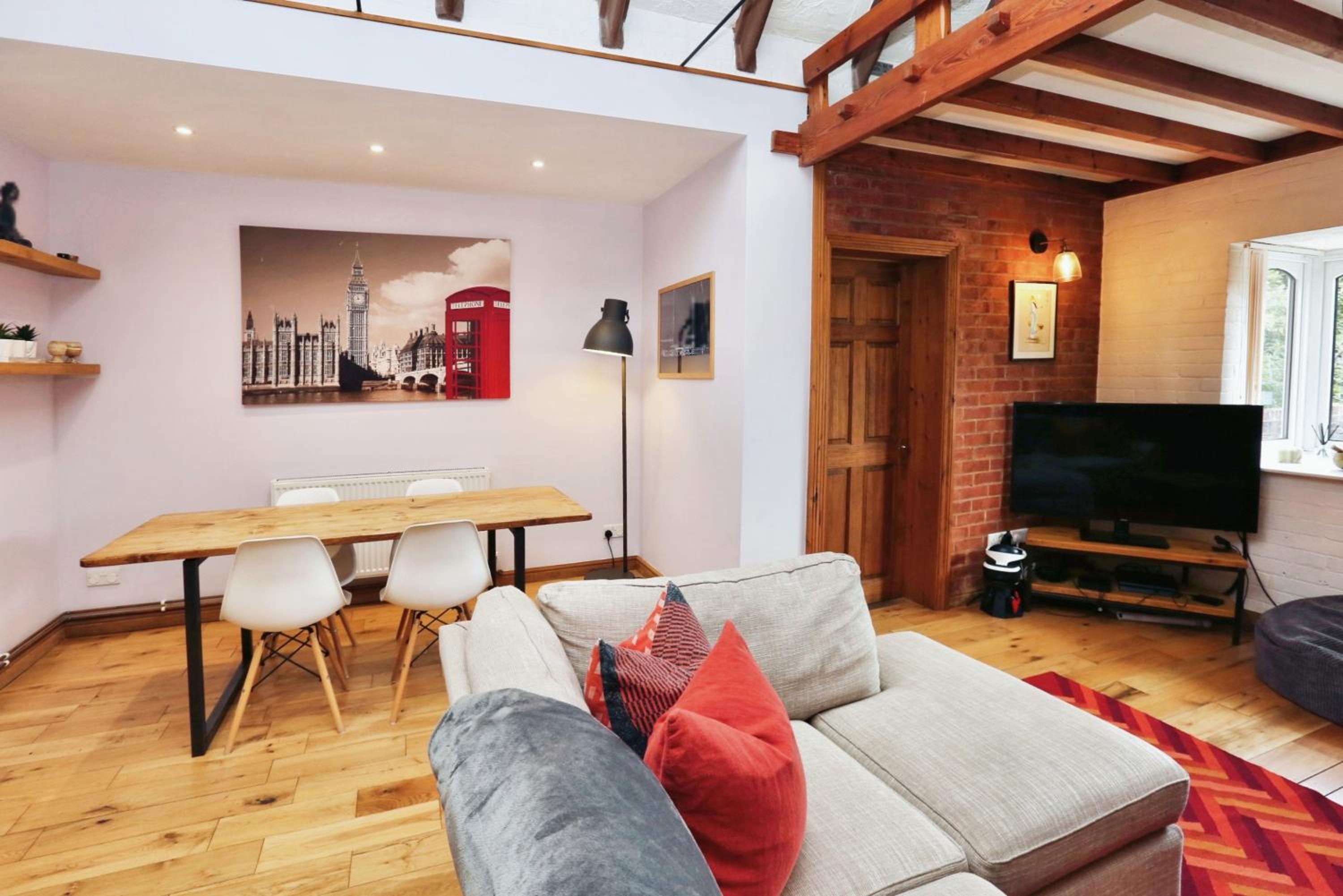 Quirky bungalow with character features