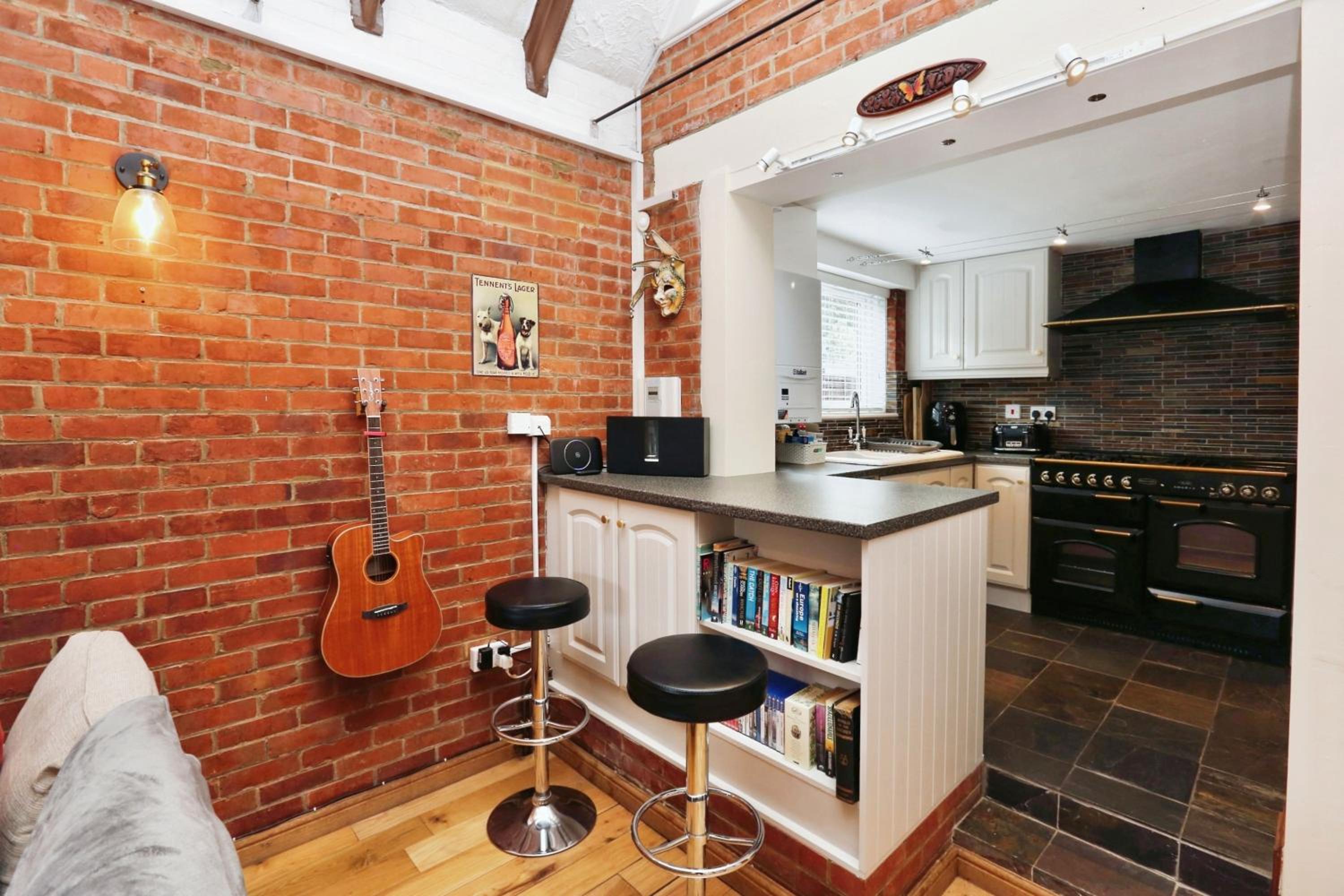Quirky bungalow with character features