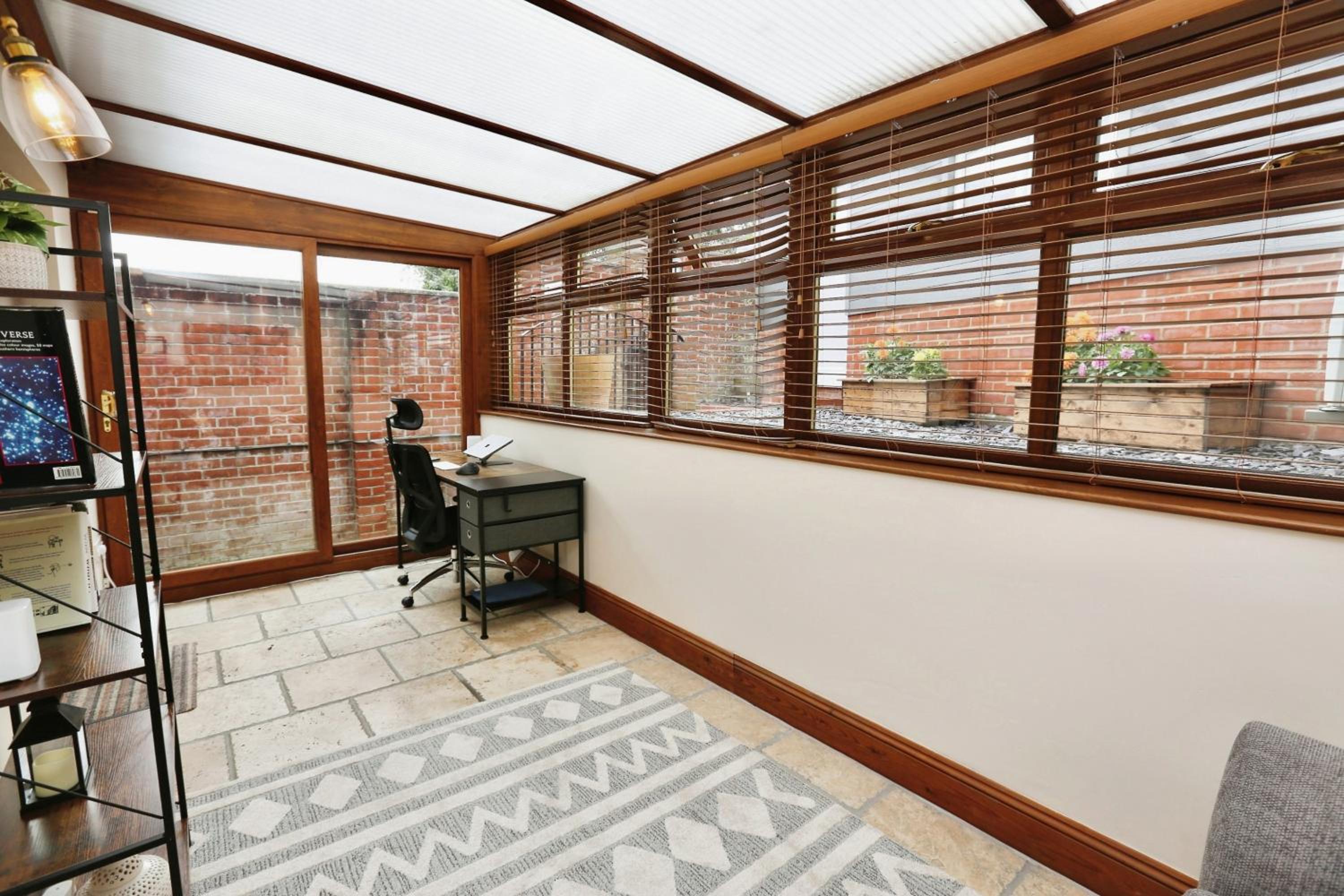 Quirky bungalow with character features