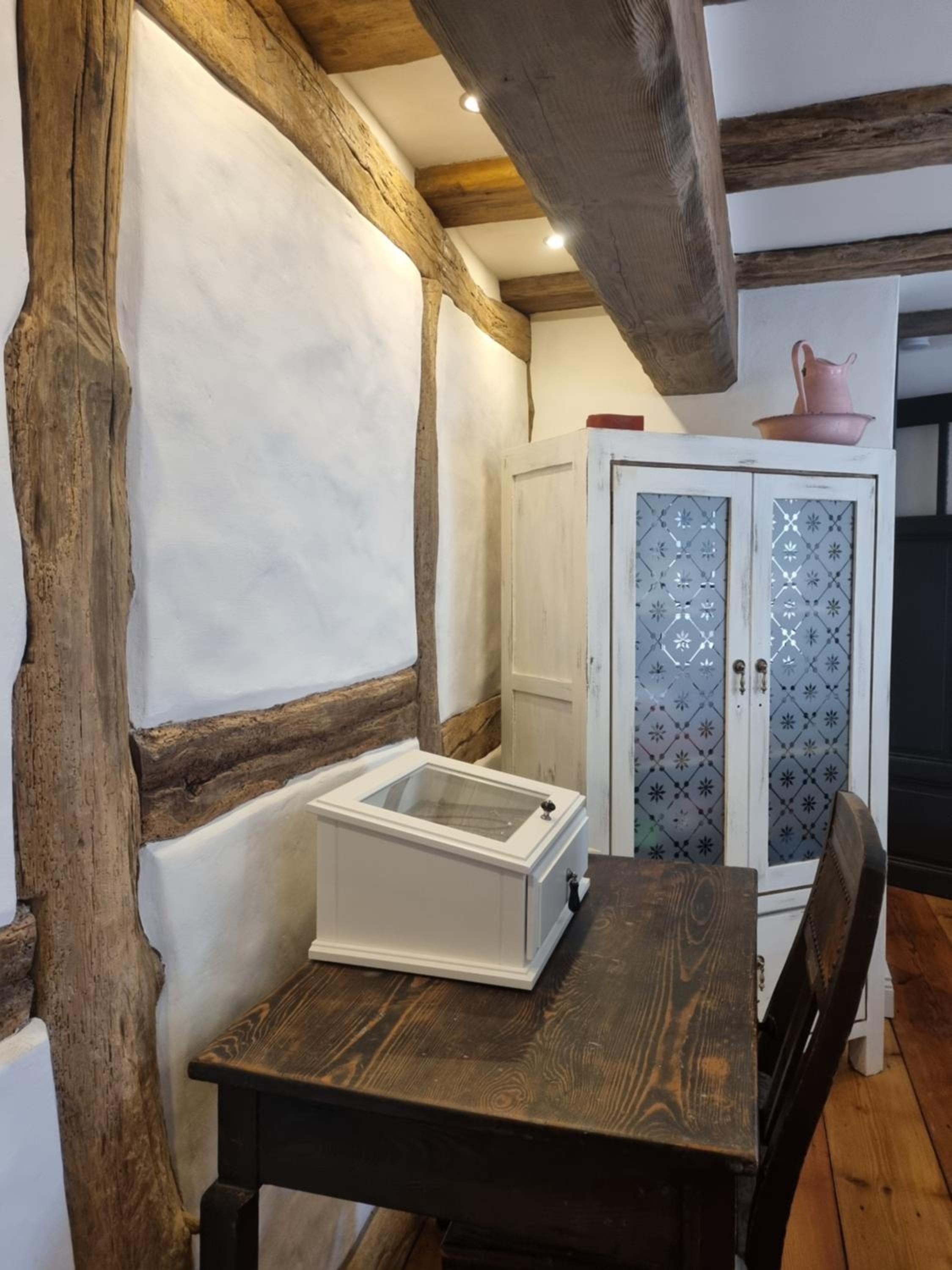 Nachtwächterhäuschen mit Sauna