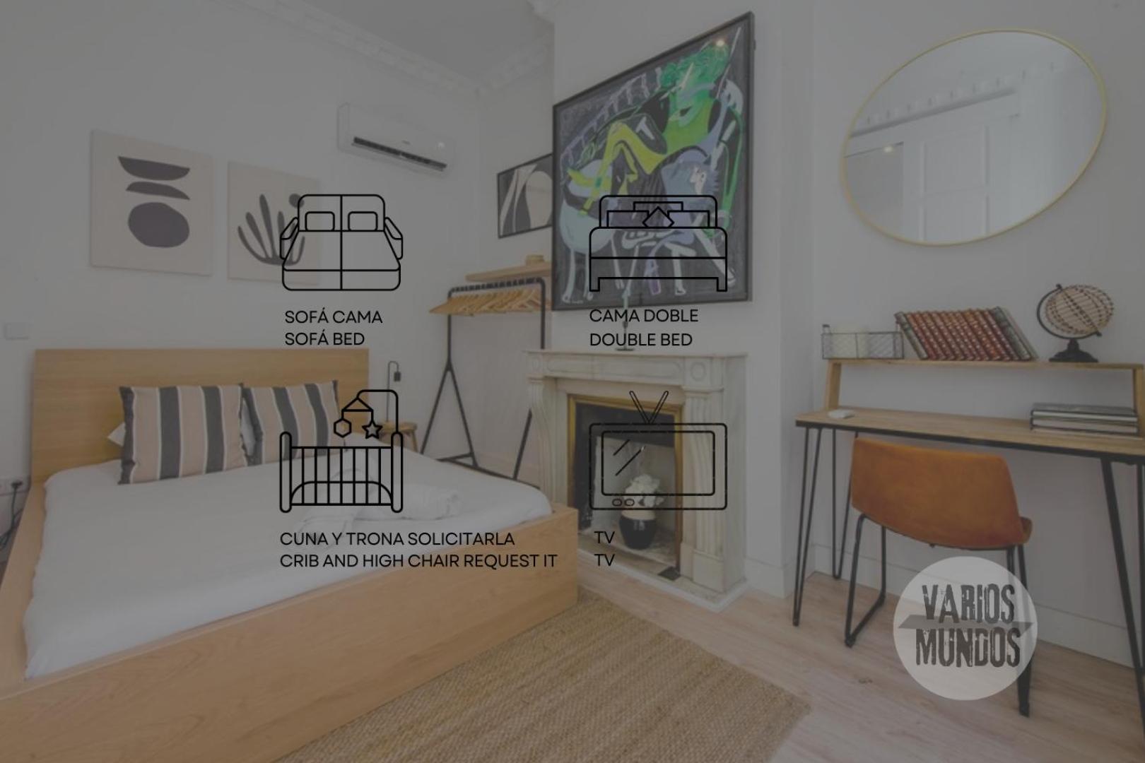 Cool&Central Apt para 7pax en Justicia-Centro view 4