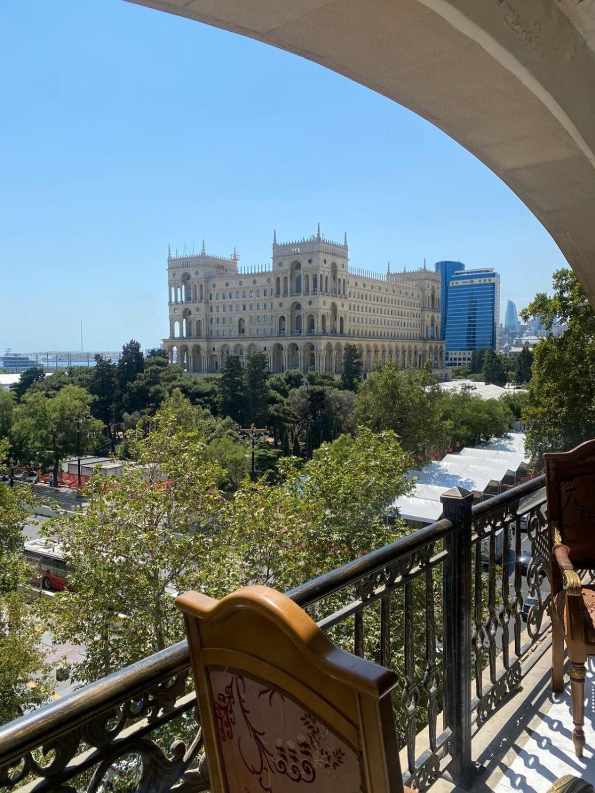 Formula 1 view Baku view city center