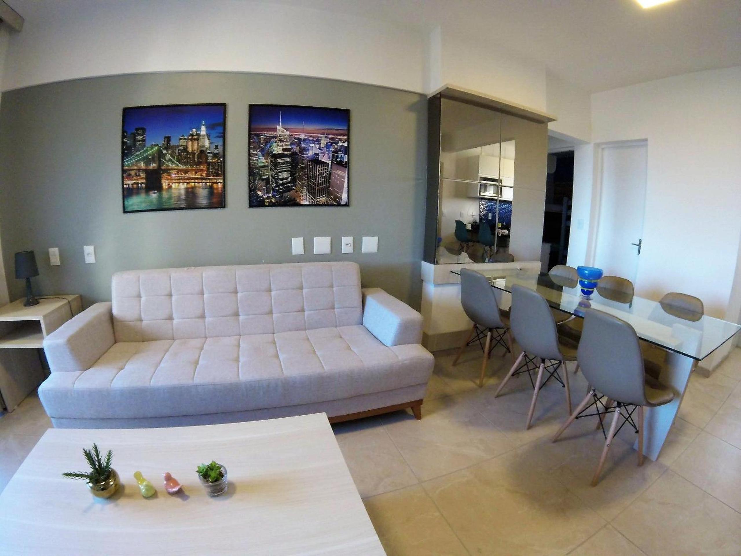 Apartamento família, linda vista mar