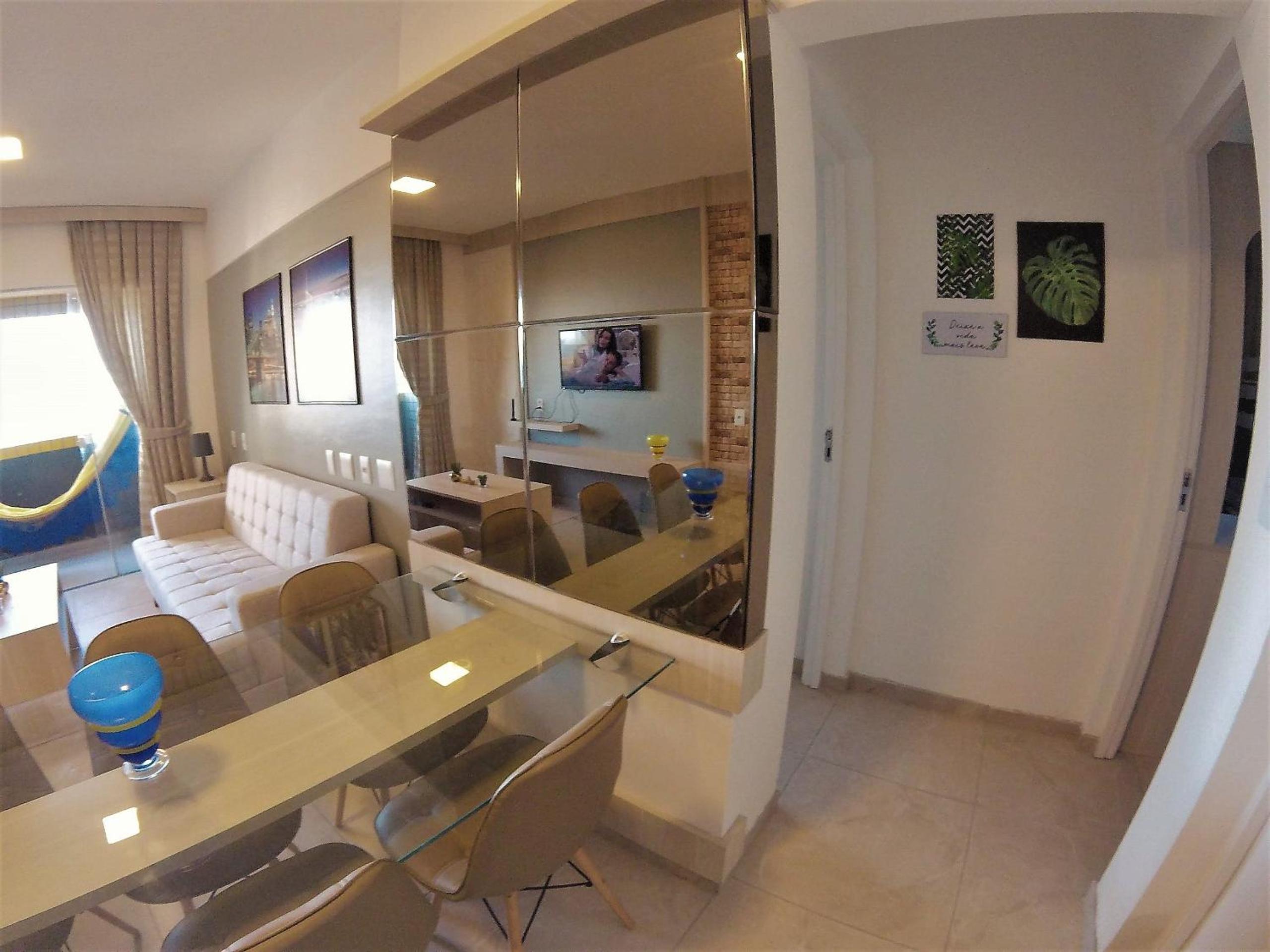 Apartamento família, linda vista mar