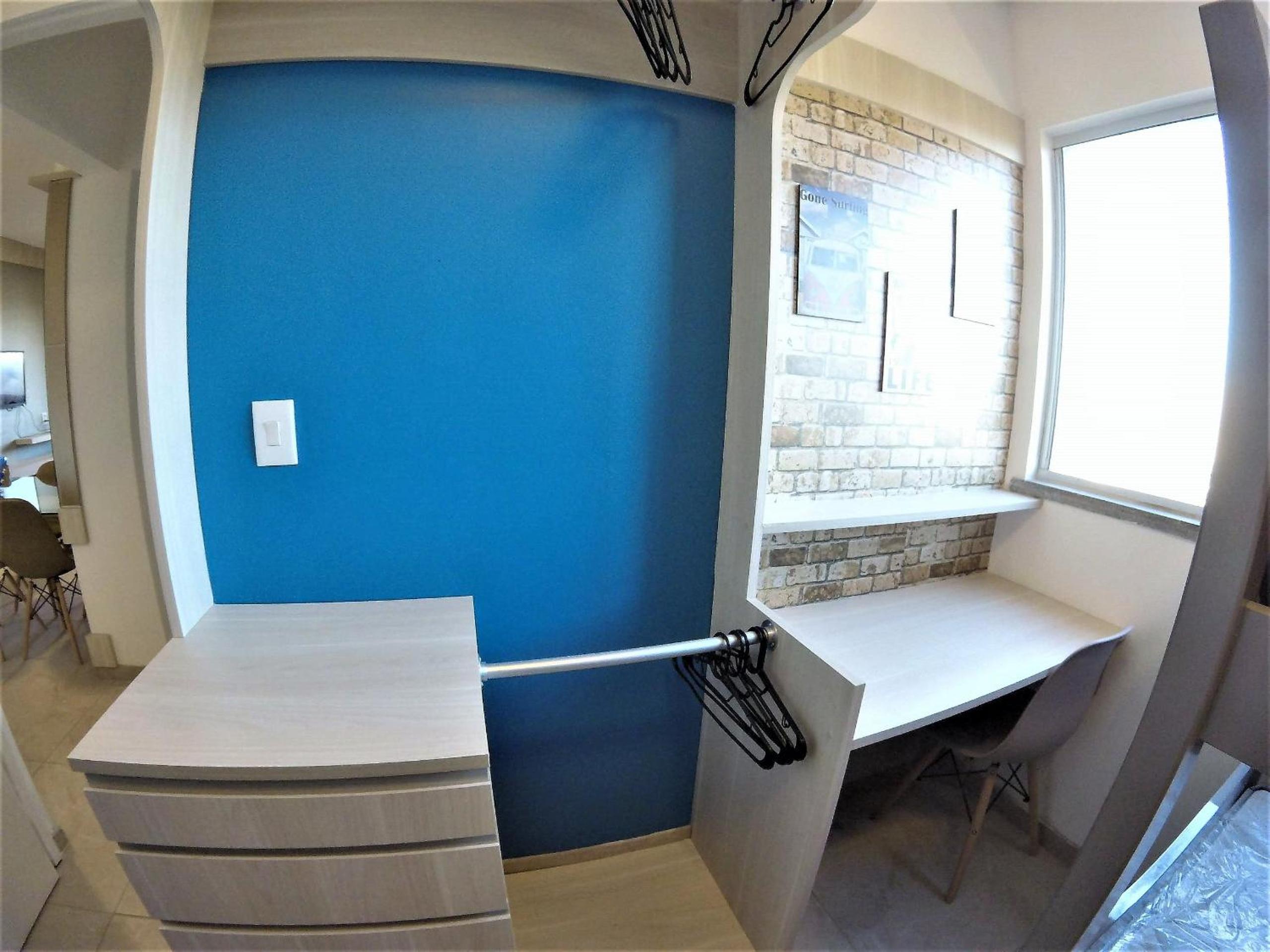 Apartamento família, linda vista mar