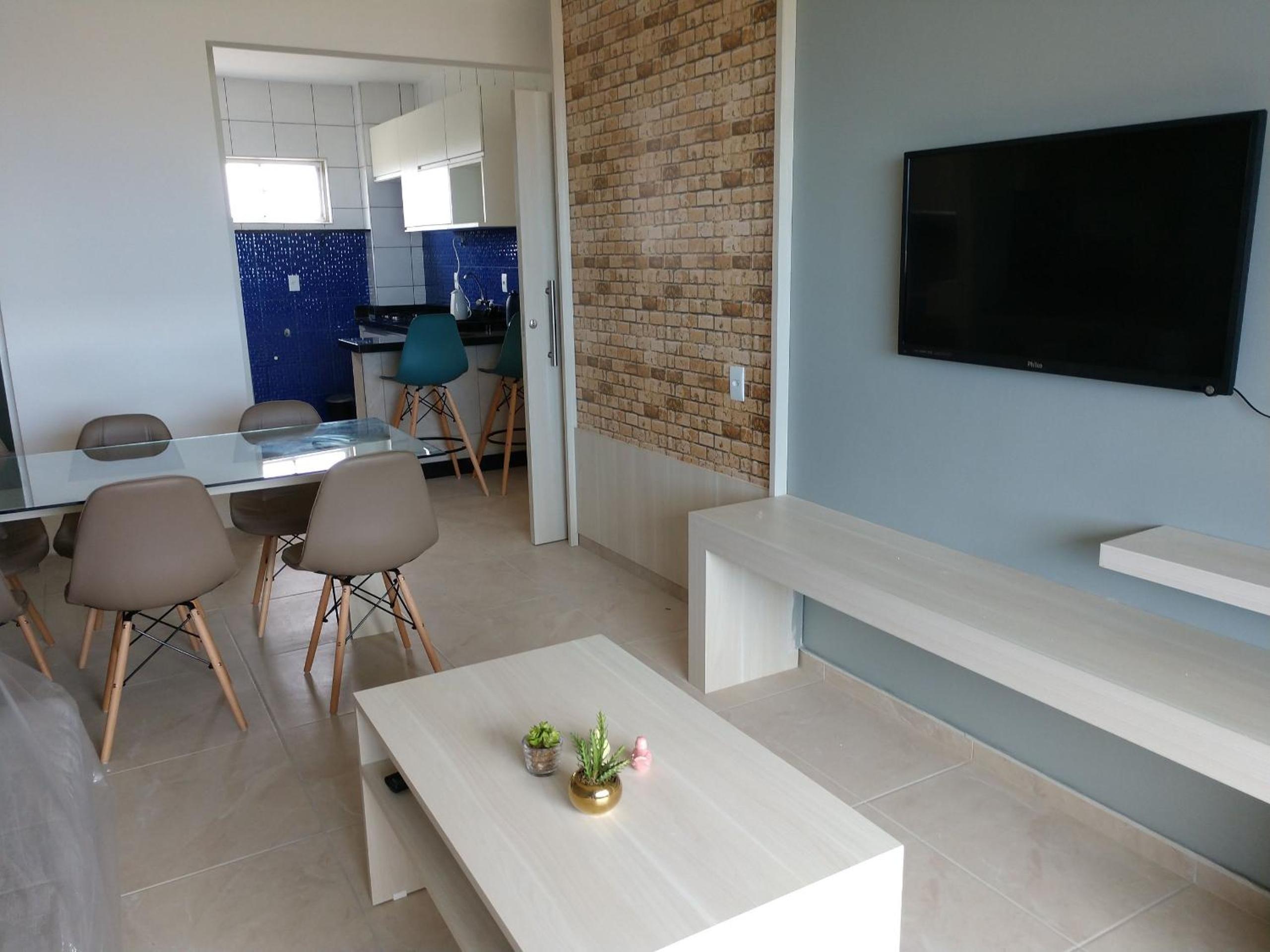 Apartamento família, linda vista mar