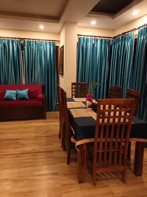 Aurora 4BHK villa with fireplace and terrace by Homeyhuts