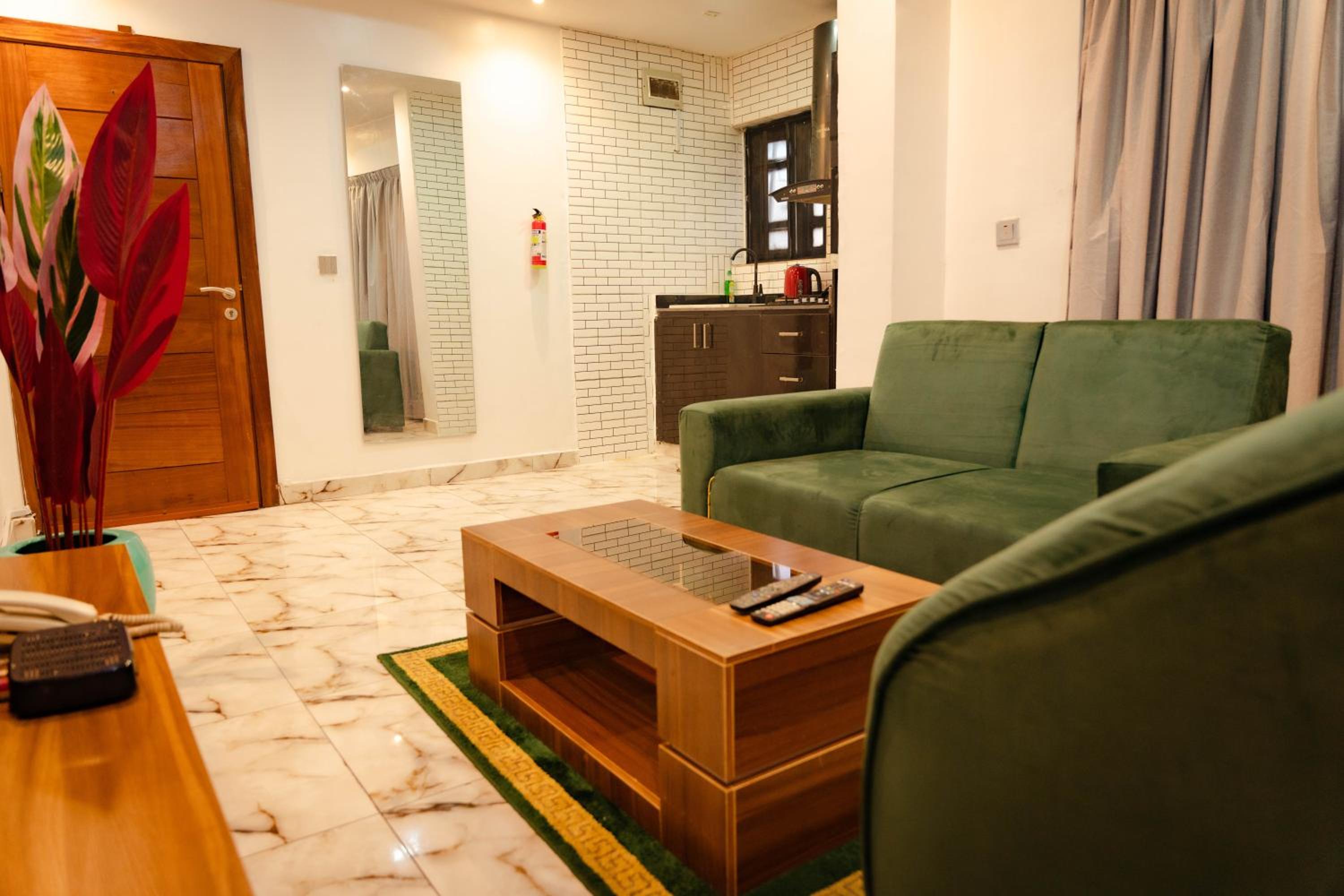 1-Bed Flat - Lekki Phase 1 - Pool - Spa - Balcony view 2