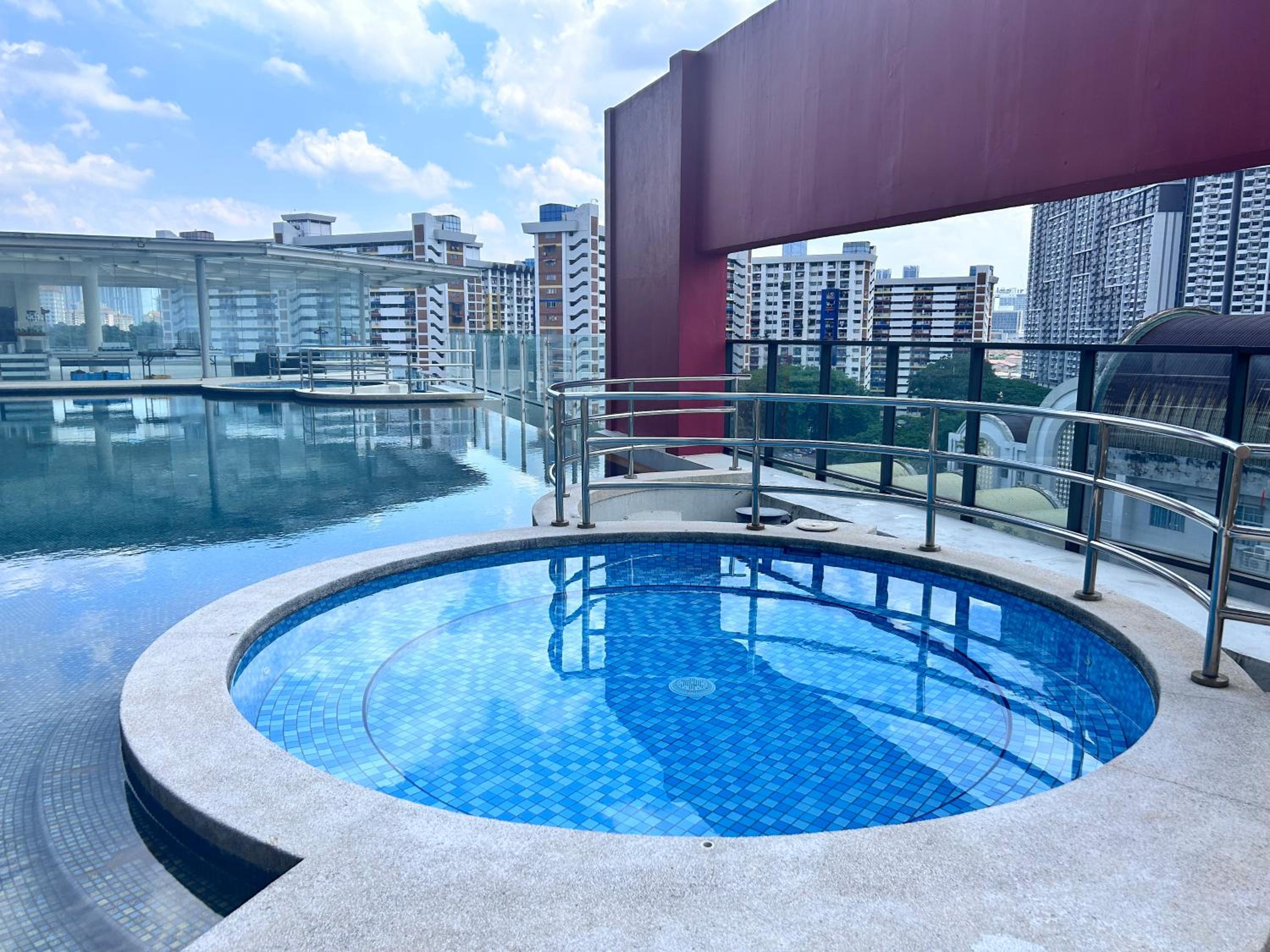 Private Cinema and Jacuzzi at Pertama Residency