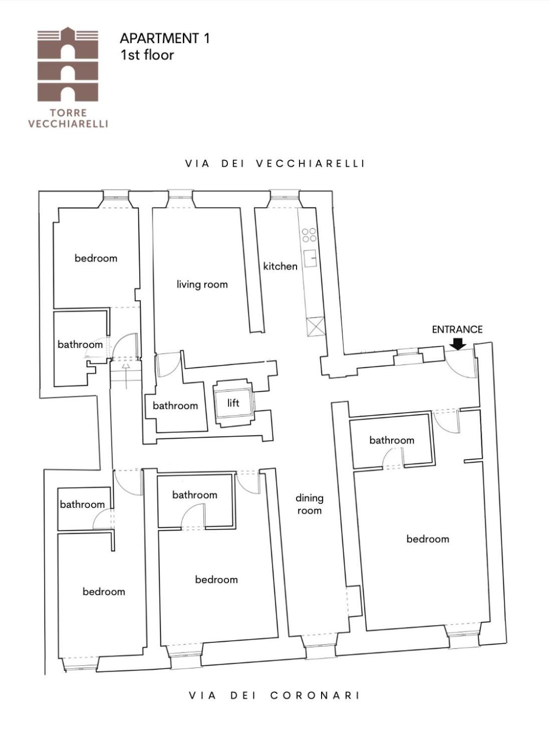 Residenza Torre Vecchiarelli - apt 1