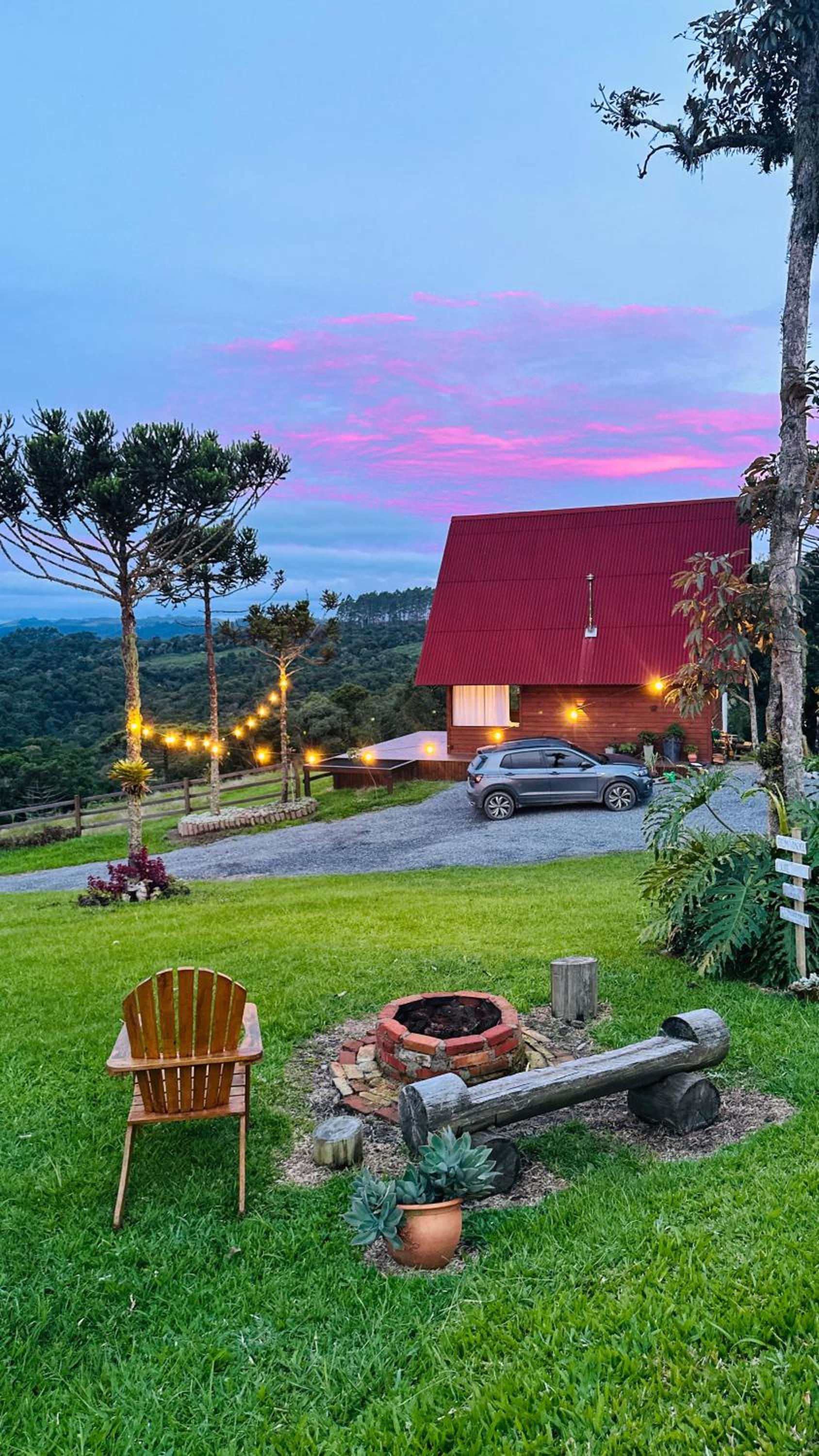 Cabana na montanha, com hidro e Vista espetacular