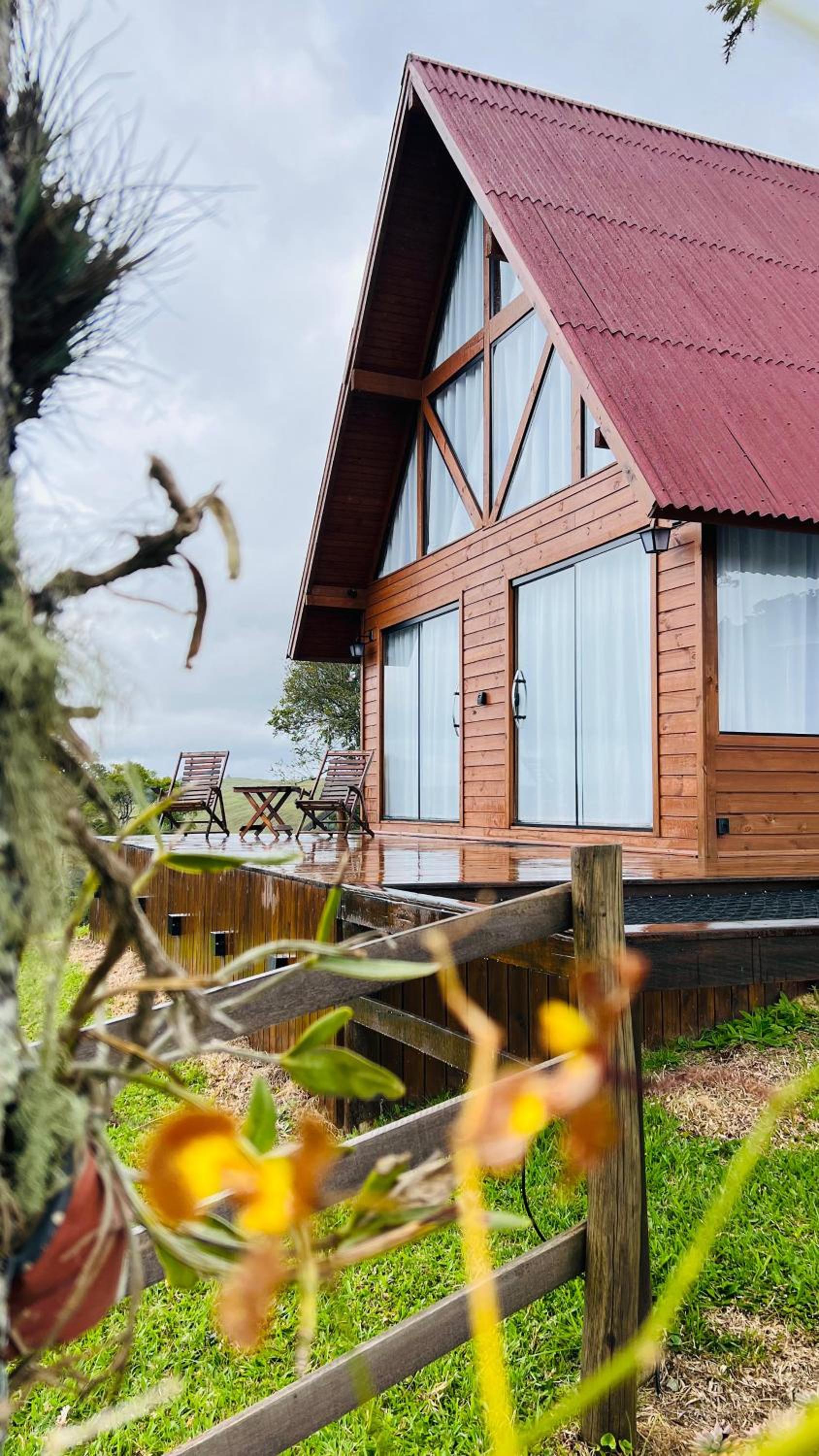 Cabana na montanha, com hidro e Vista espetacular