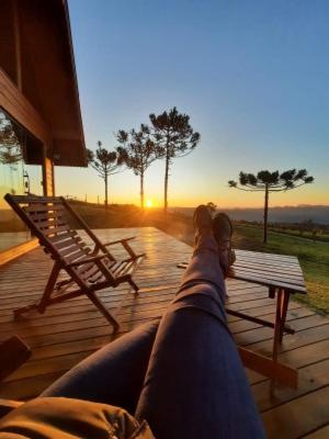 Cabana na montanha, com hidro e Vista espetacular