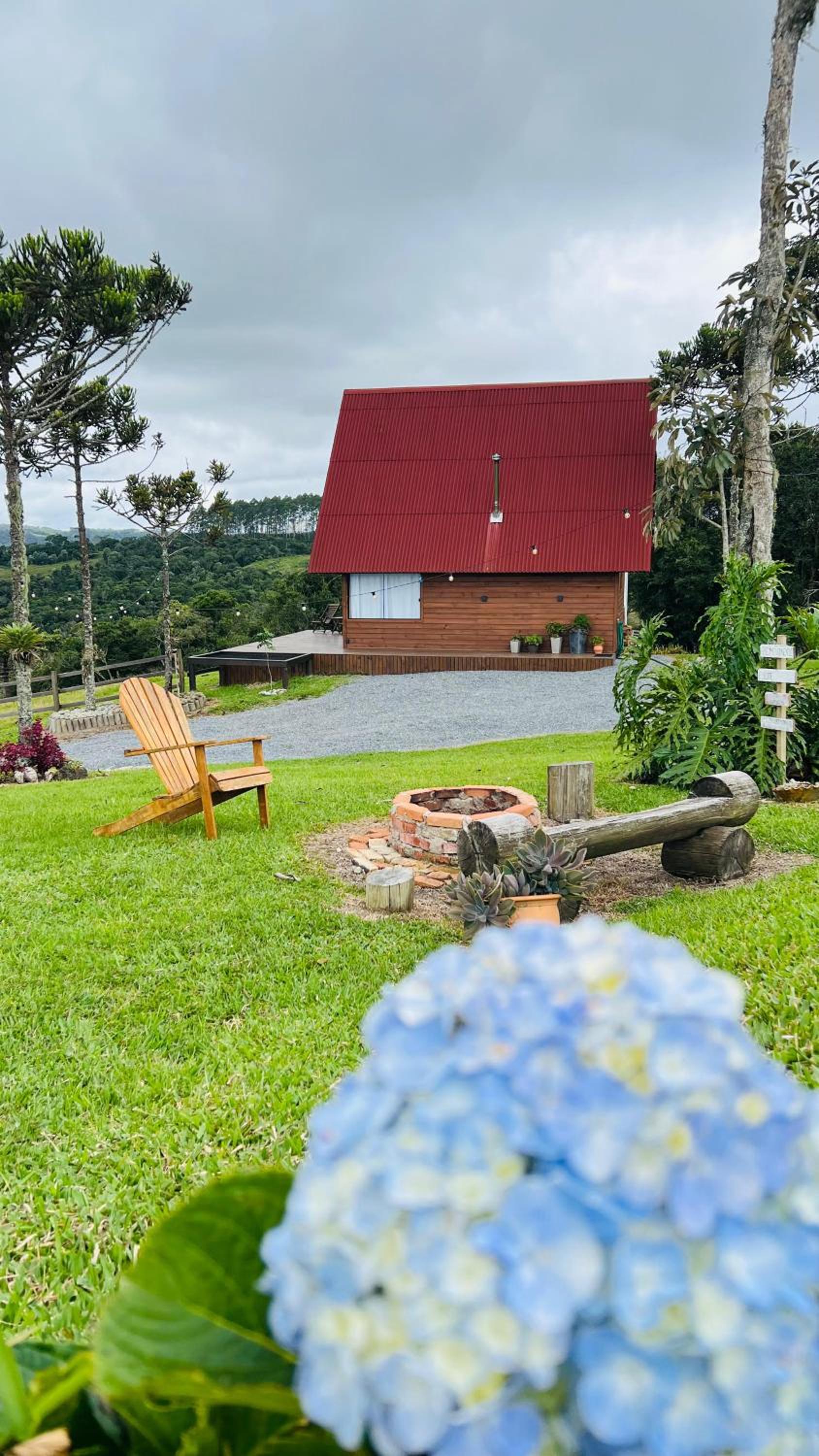Cabana na montanha, com hidro e Vista espetacular