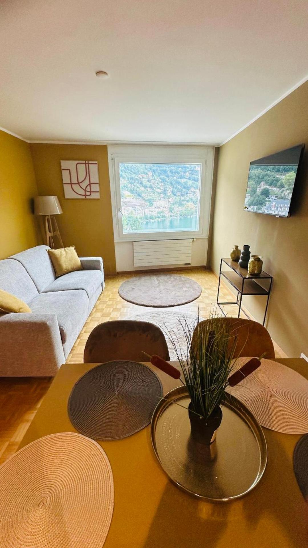 Appartement centre vue lac Léman