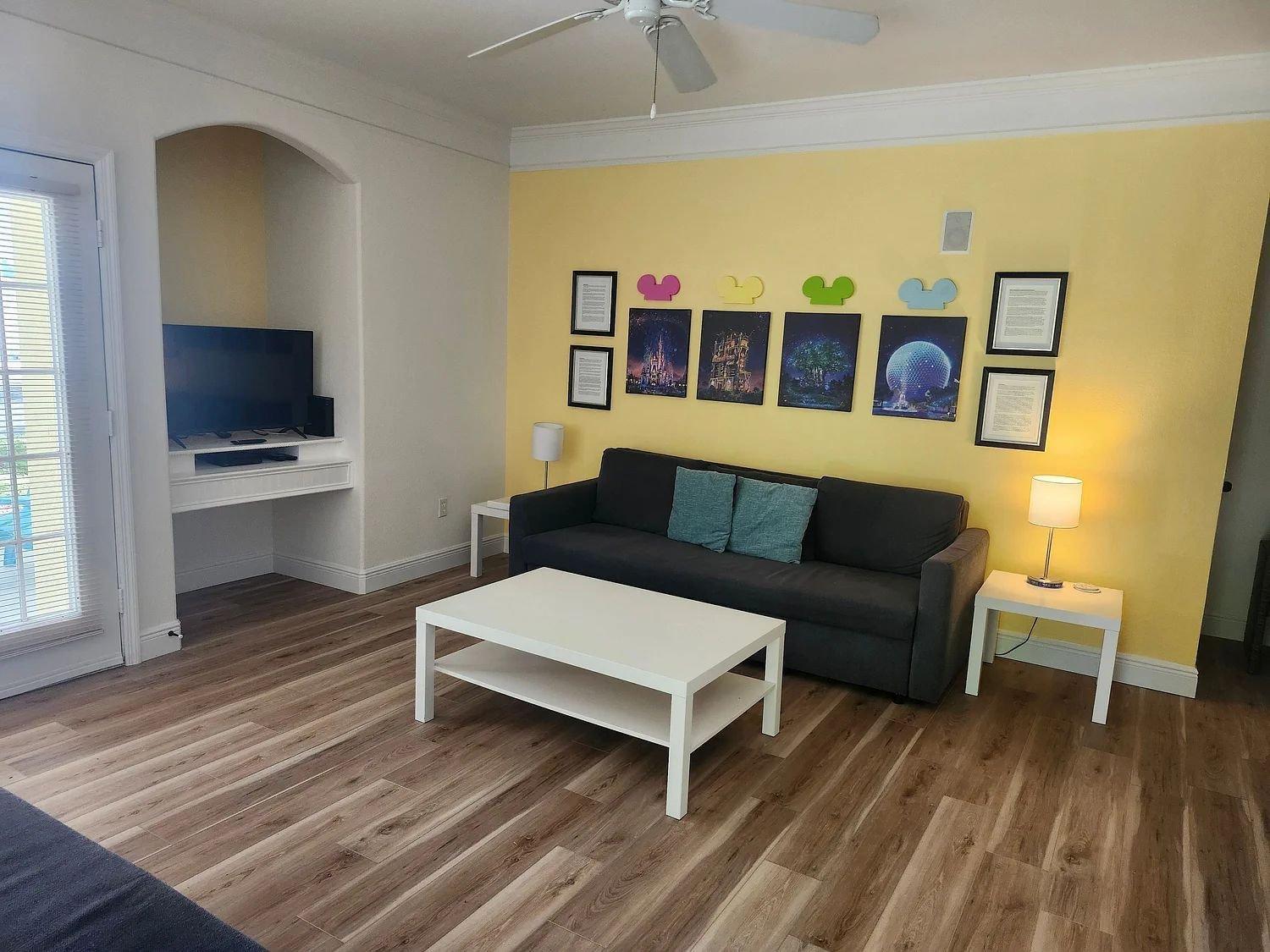 Cozy 1BR for 4 · Near Disney · Kitchen · Parking view 4