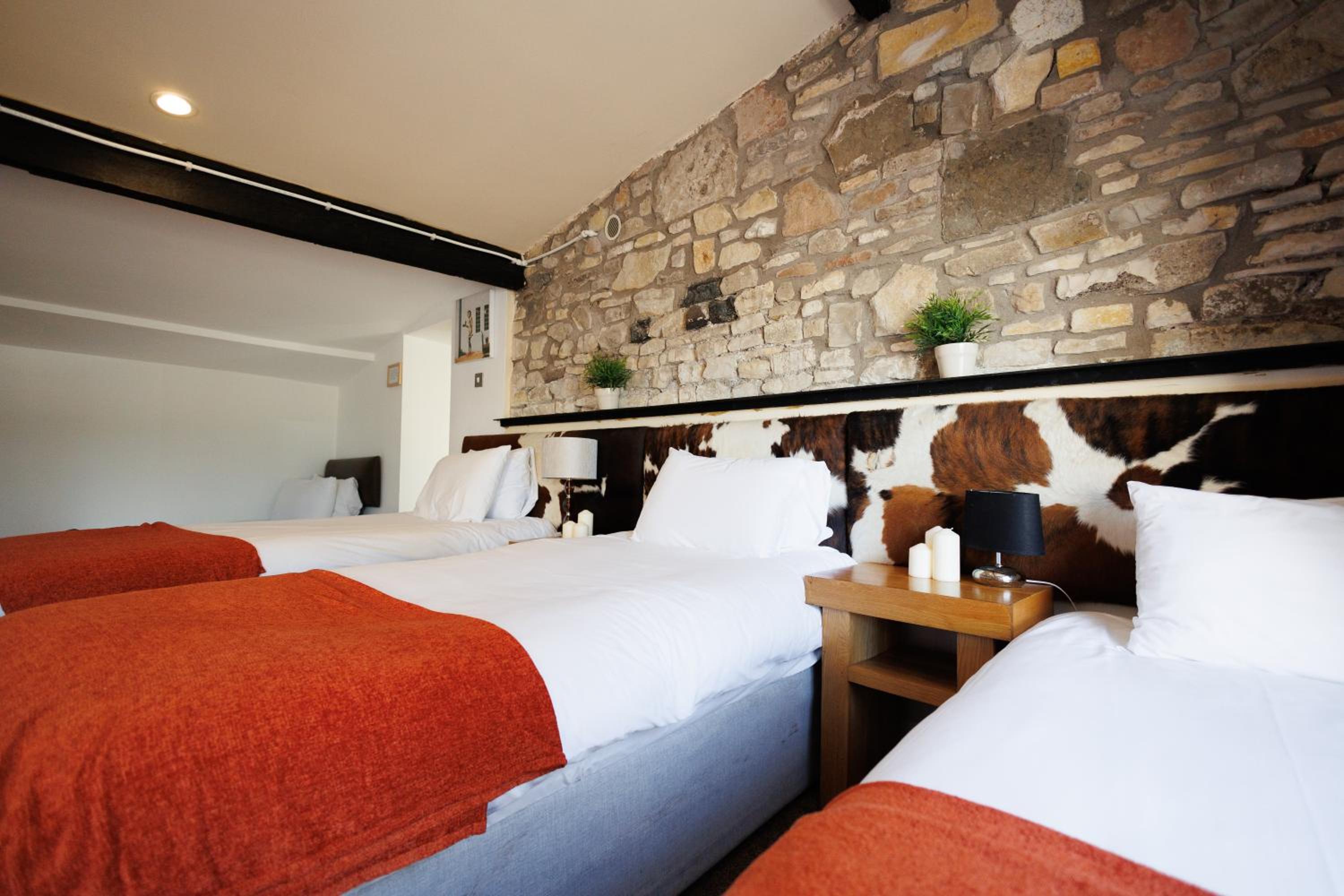 The Farmhouse with two hot tubs view 5