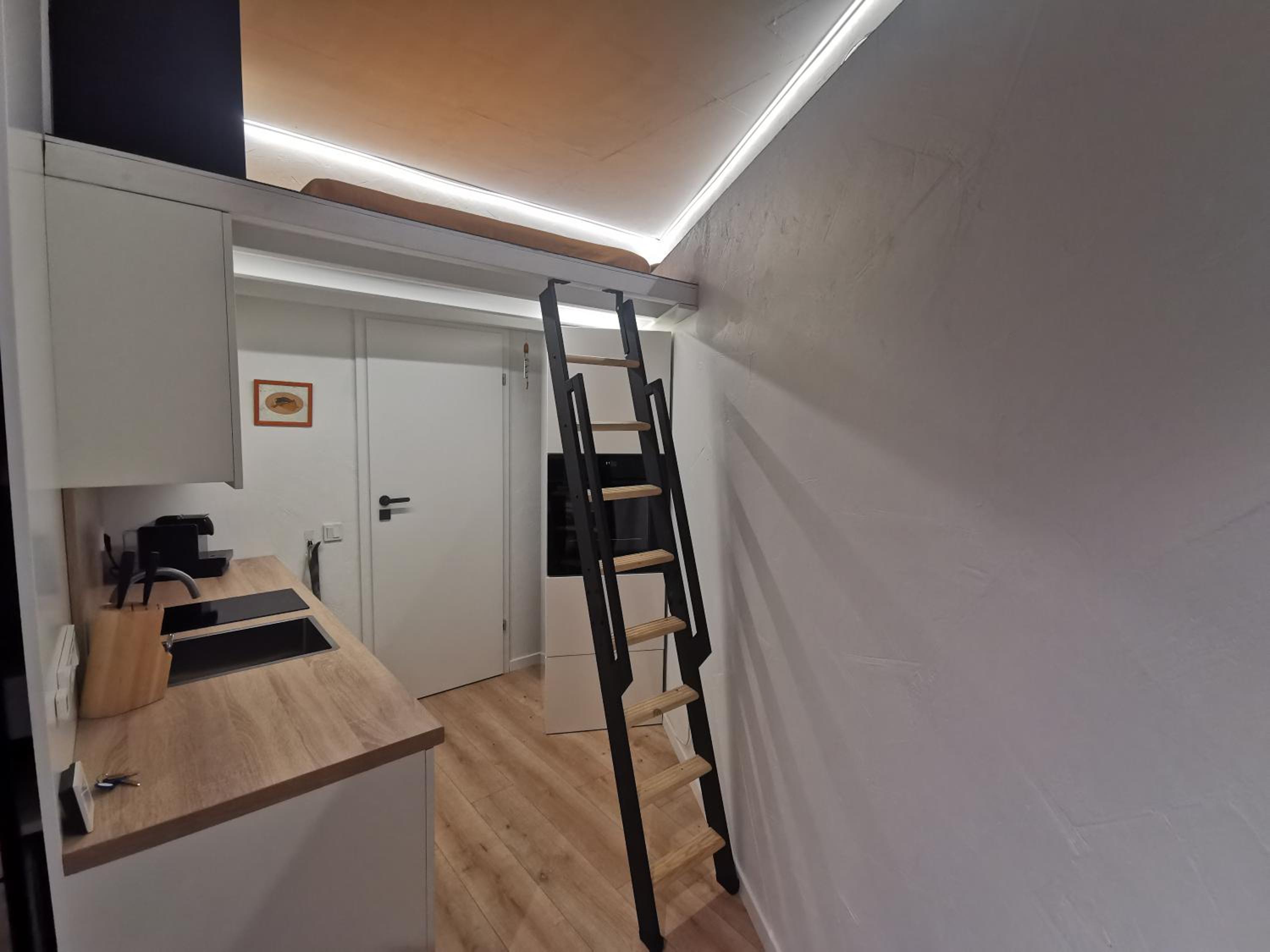 Small loft type apartment view 2