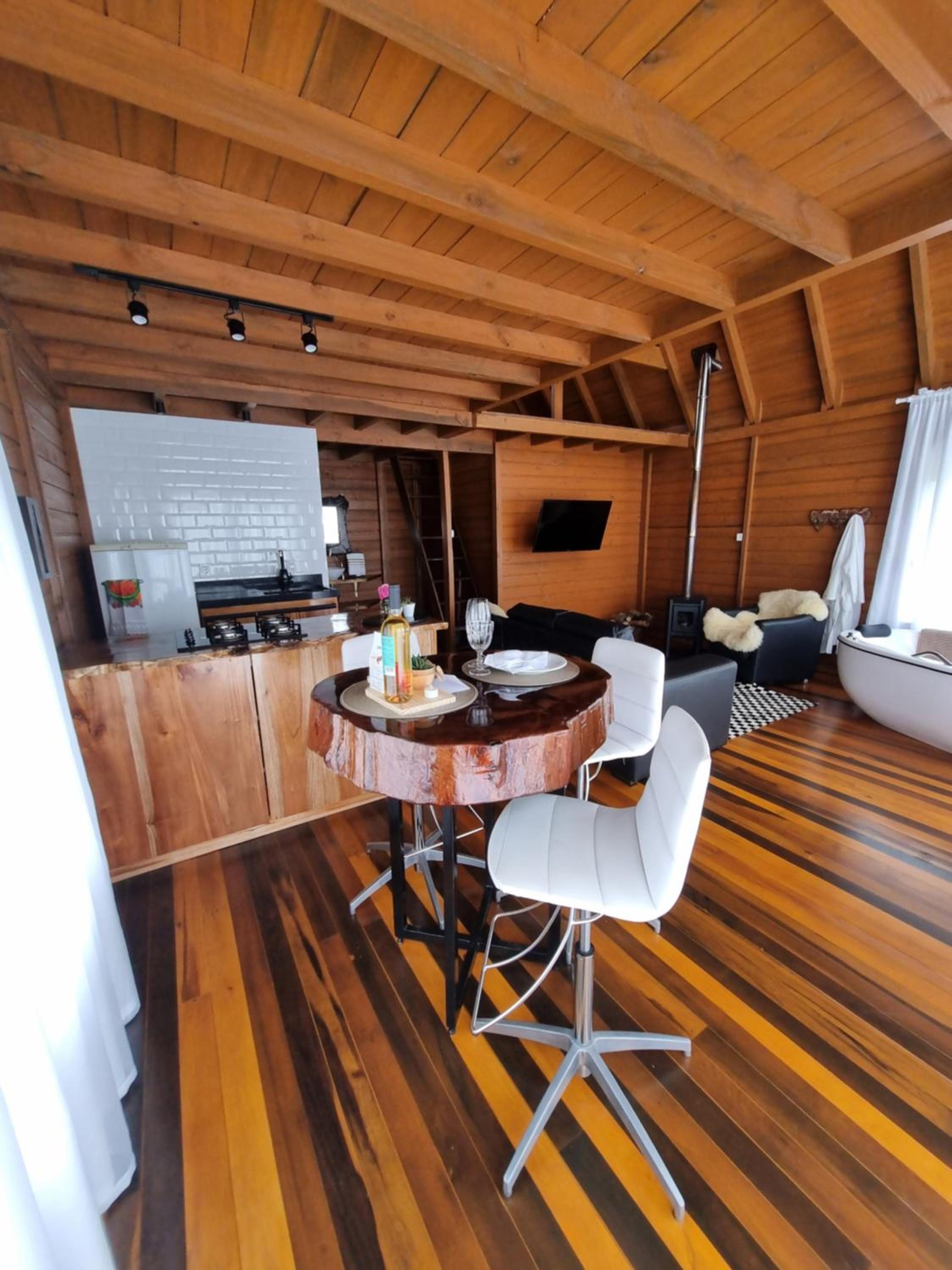 Cabana na montanha, com hidro e Vista espetacular