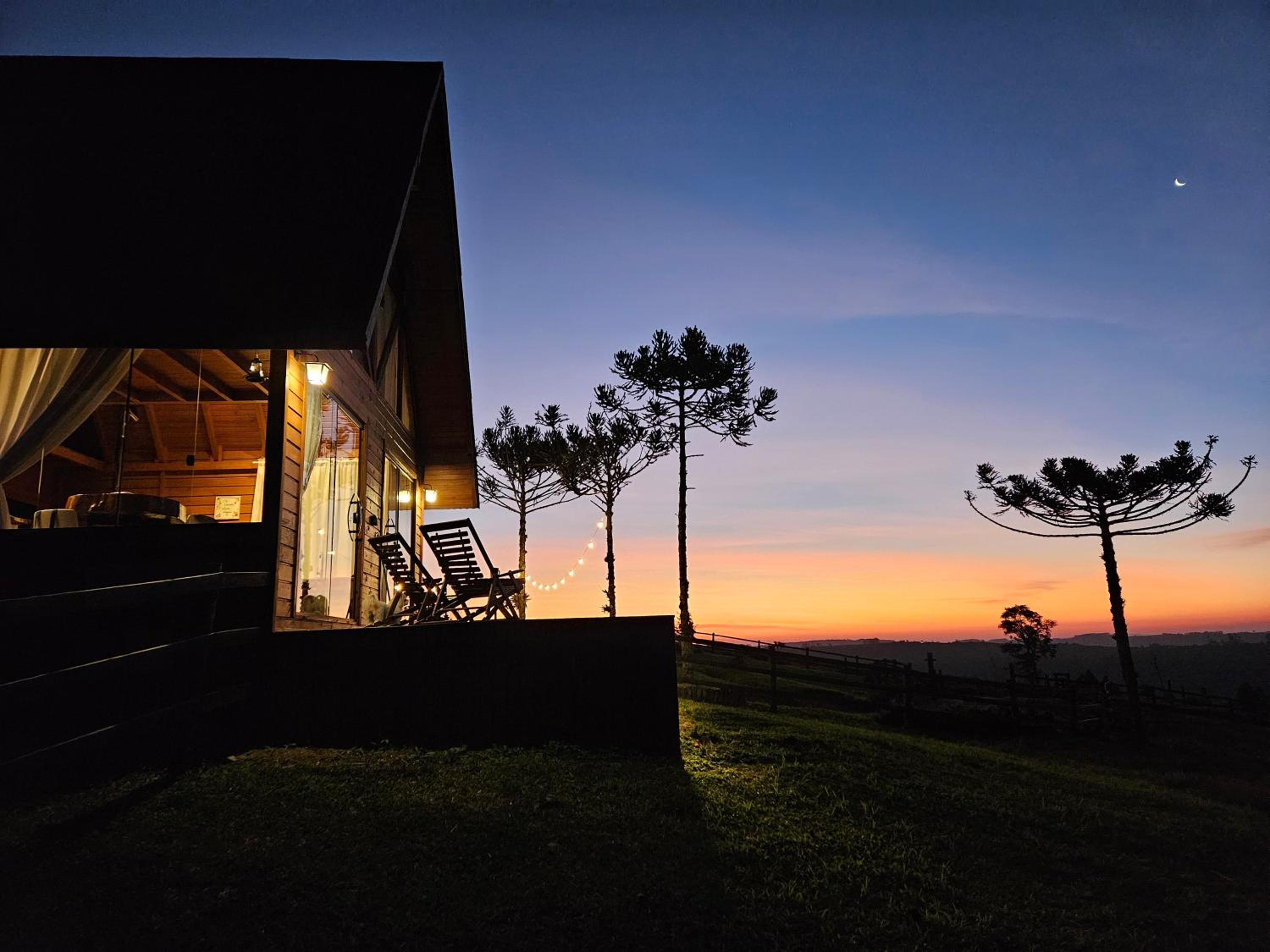 Cabana na montanha, com hidro e Vista espetacular