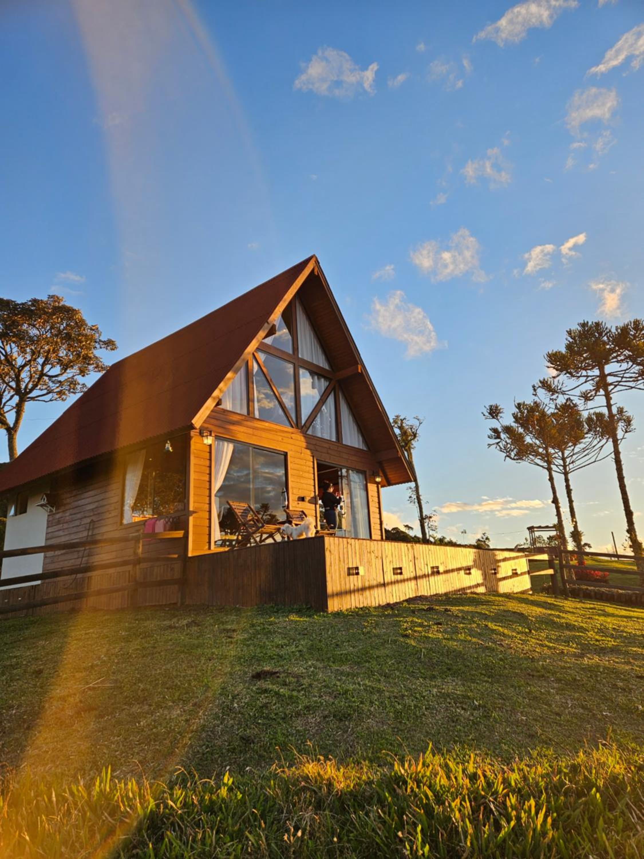 Cabana na montanha, com hidro e Vista espetacular