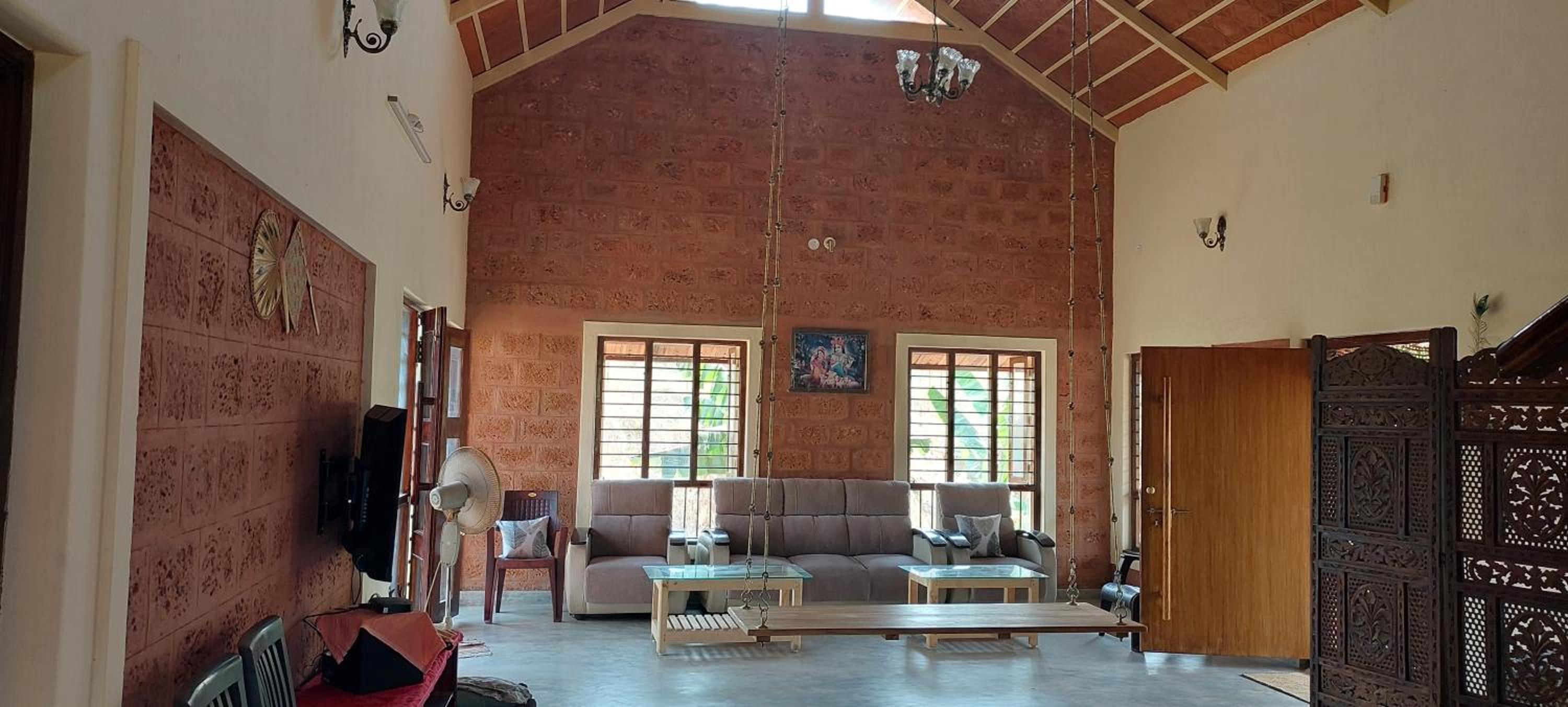 JSK eco and pet-friendly farmhouse, next to kaveri backwaters view 3