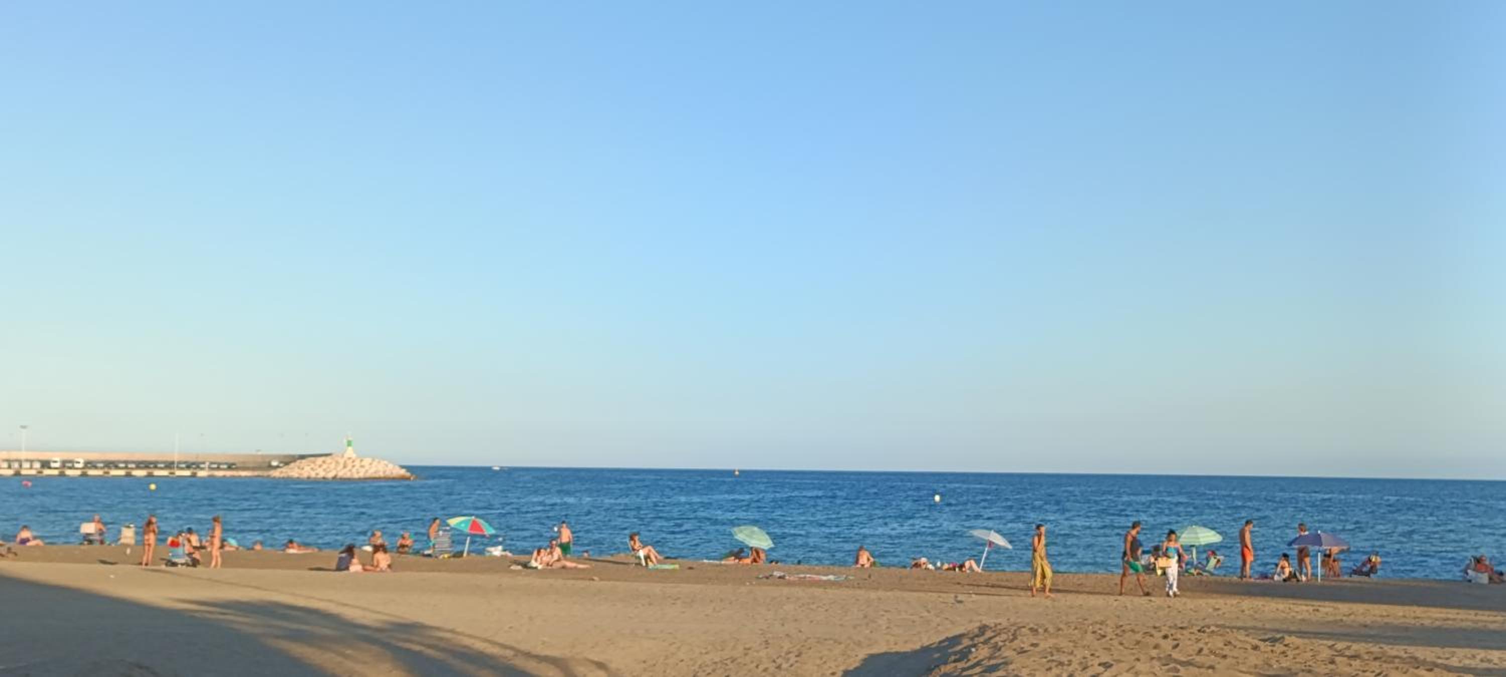 Málaga playa huelin