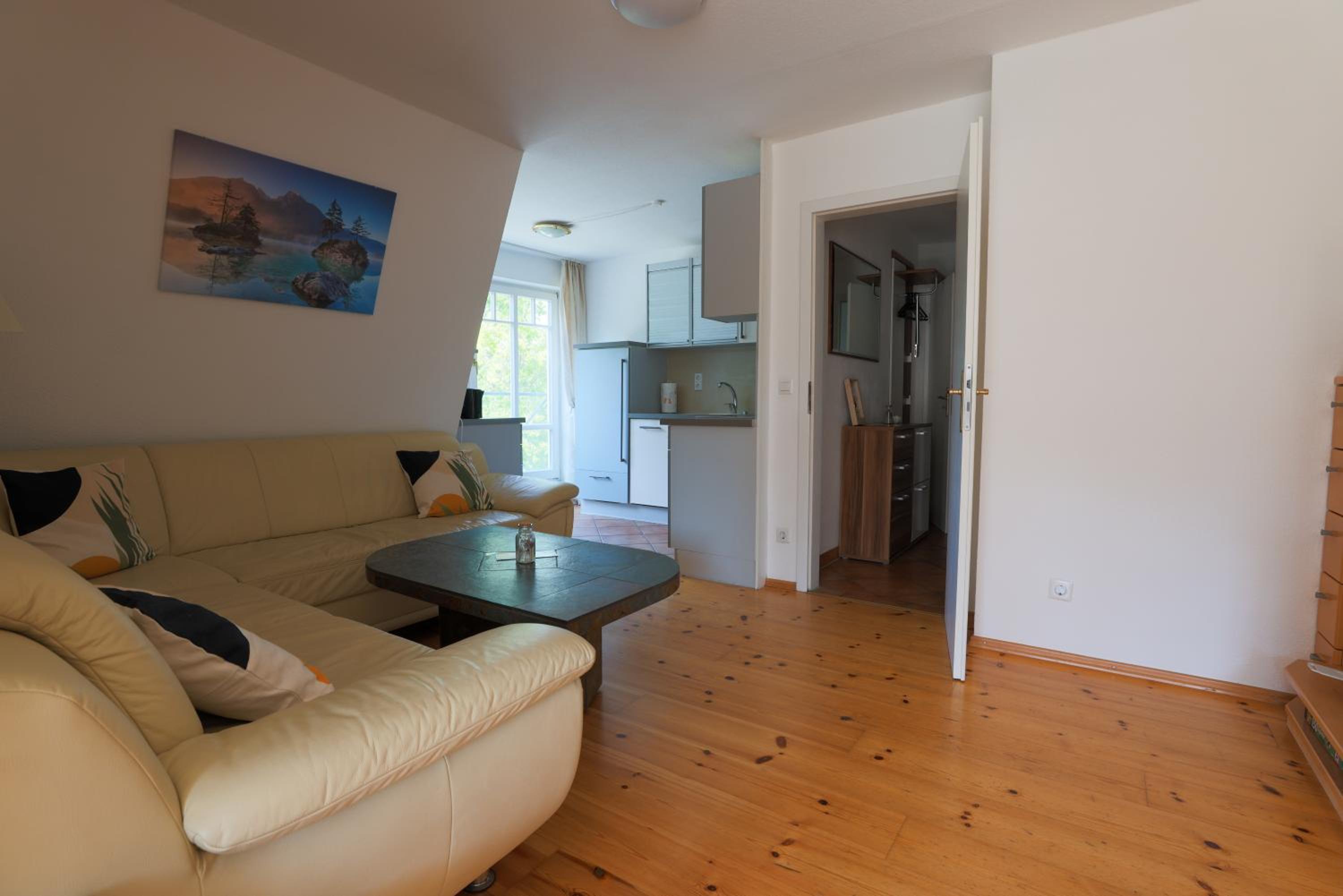 Ferienwohnung Seerose am Scharmützelsee mit Balkon und Sauna