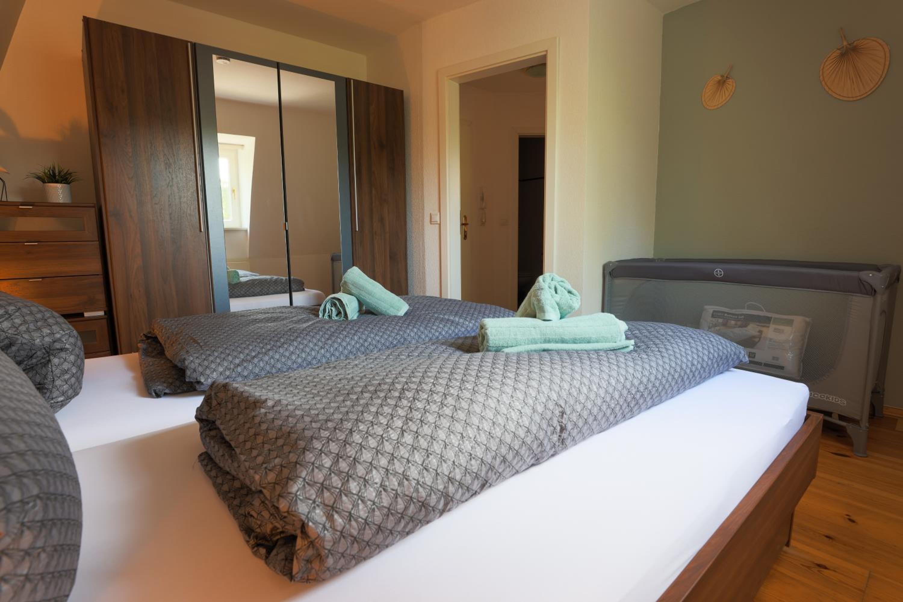 Ferienwohnung Seerose am Scharmützelsee mit Balkon und Sauna