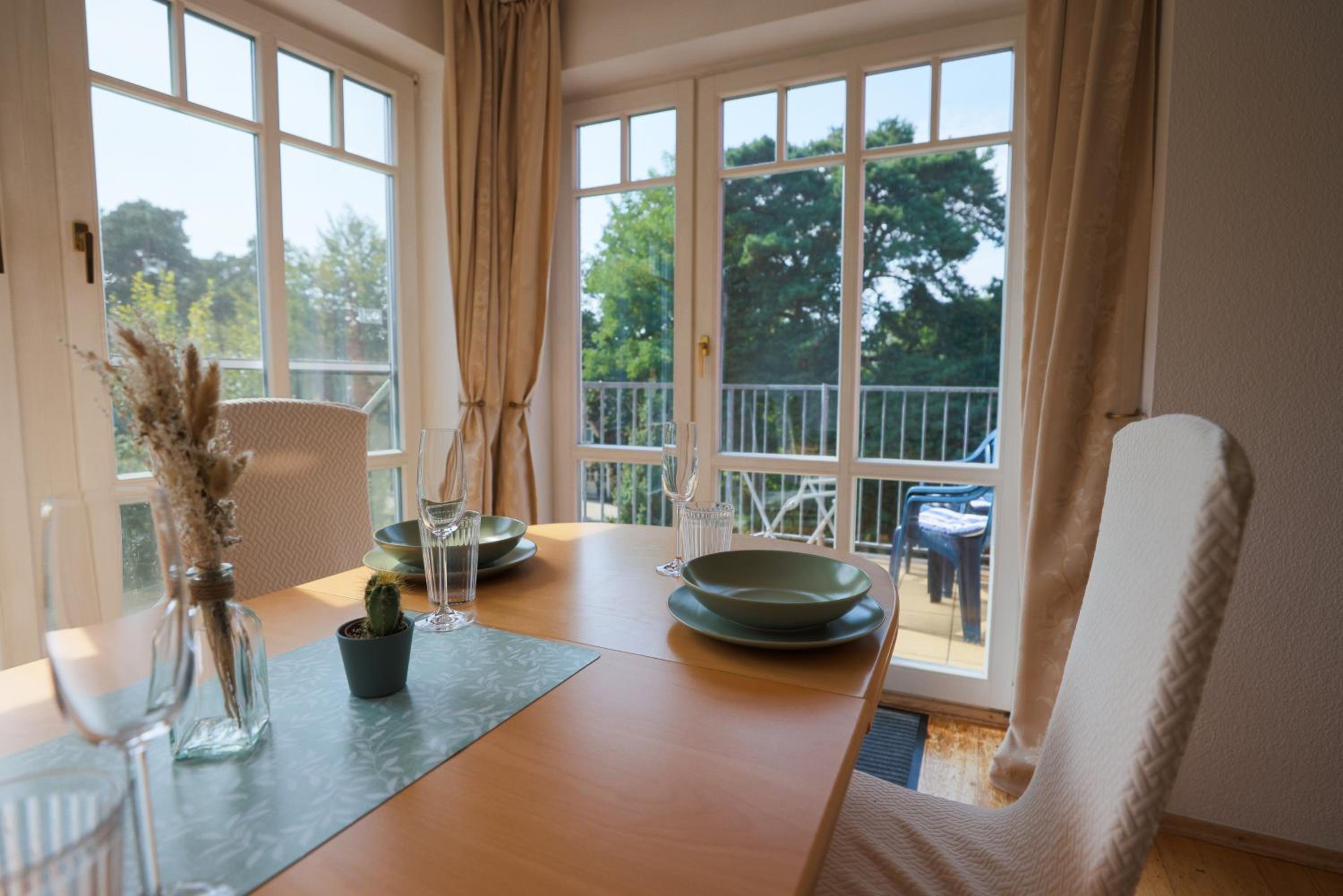 Ferienwohnung Seerose am Scharmützelsee mit Balkon und Sauna