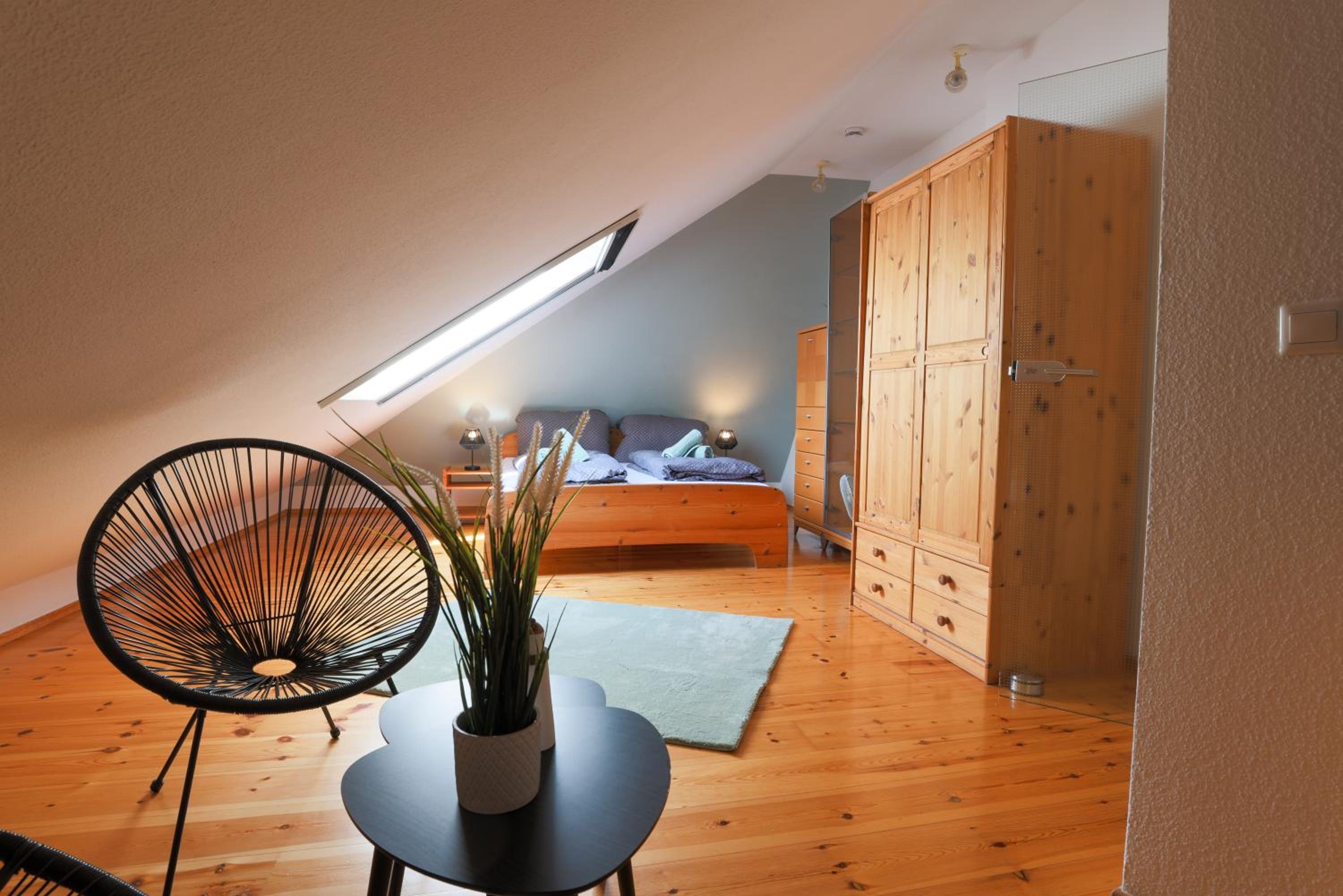 Ferienwohnung Seerose am Scharmützelsee mit Balkon und Sauna