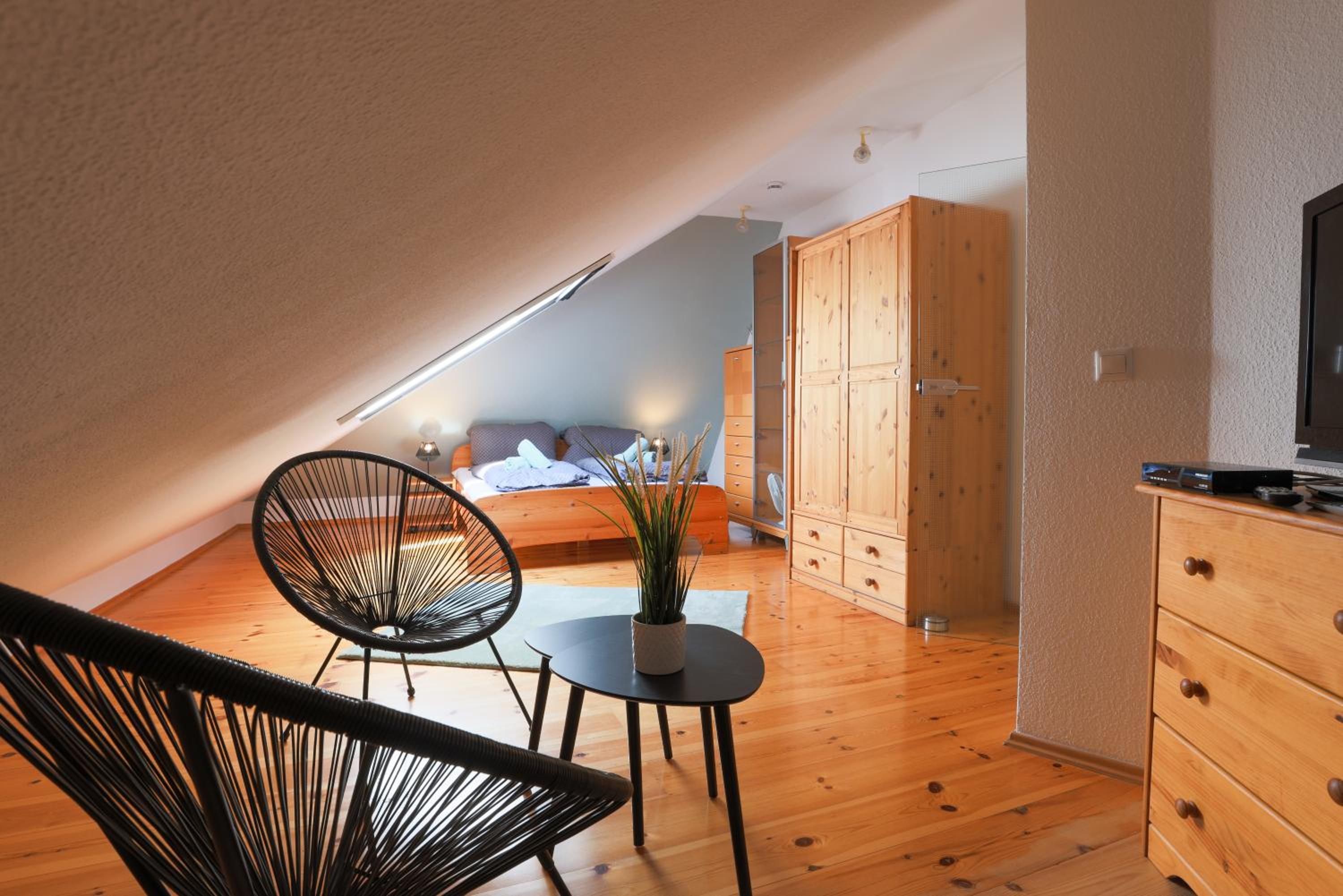 Ferienwohnung Seerose am Scharmützelsee mit Balkon und Sauna