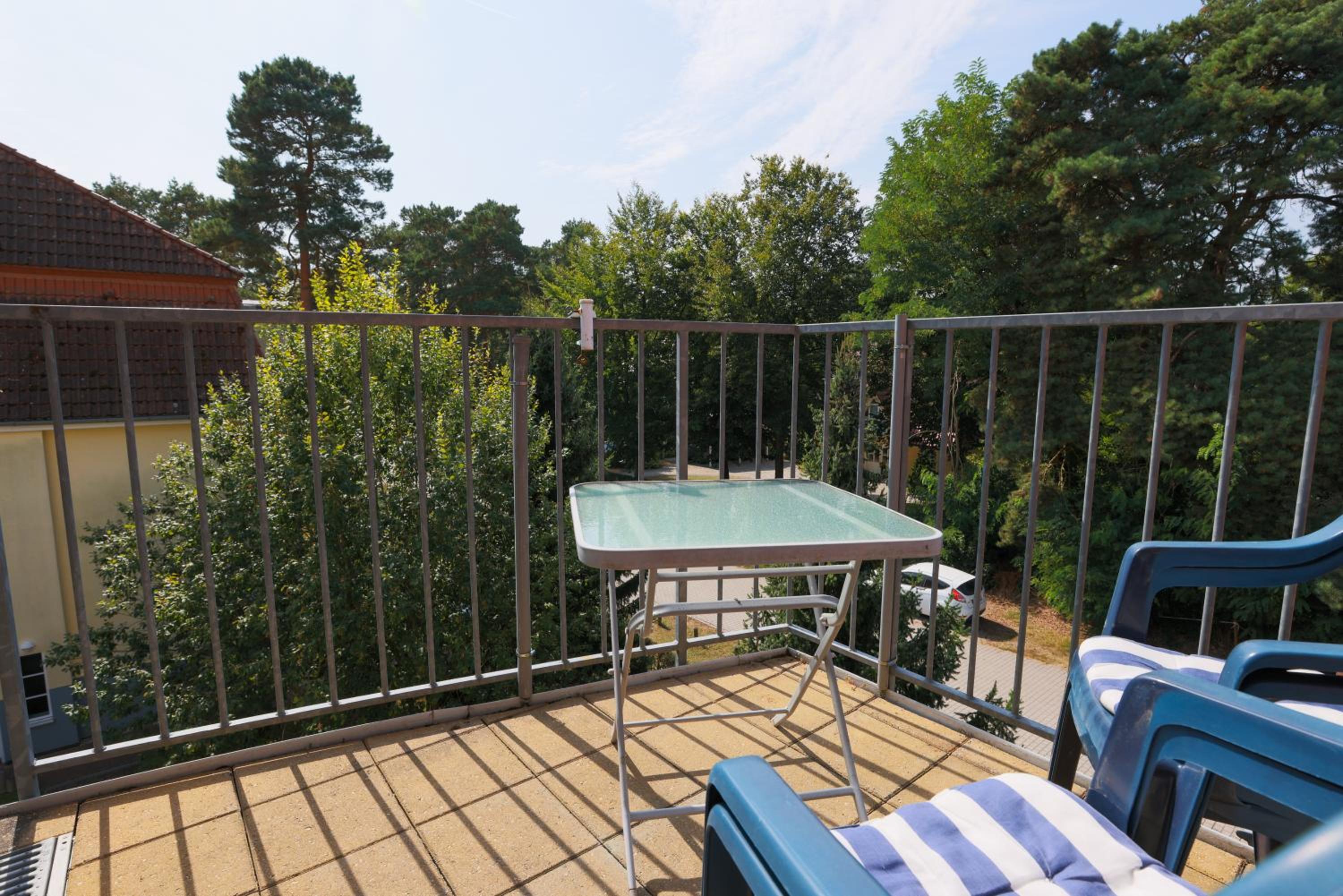 Ferienwohnung Seerose am Scharmützelsee mit Balkon und Sauna