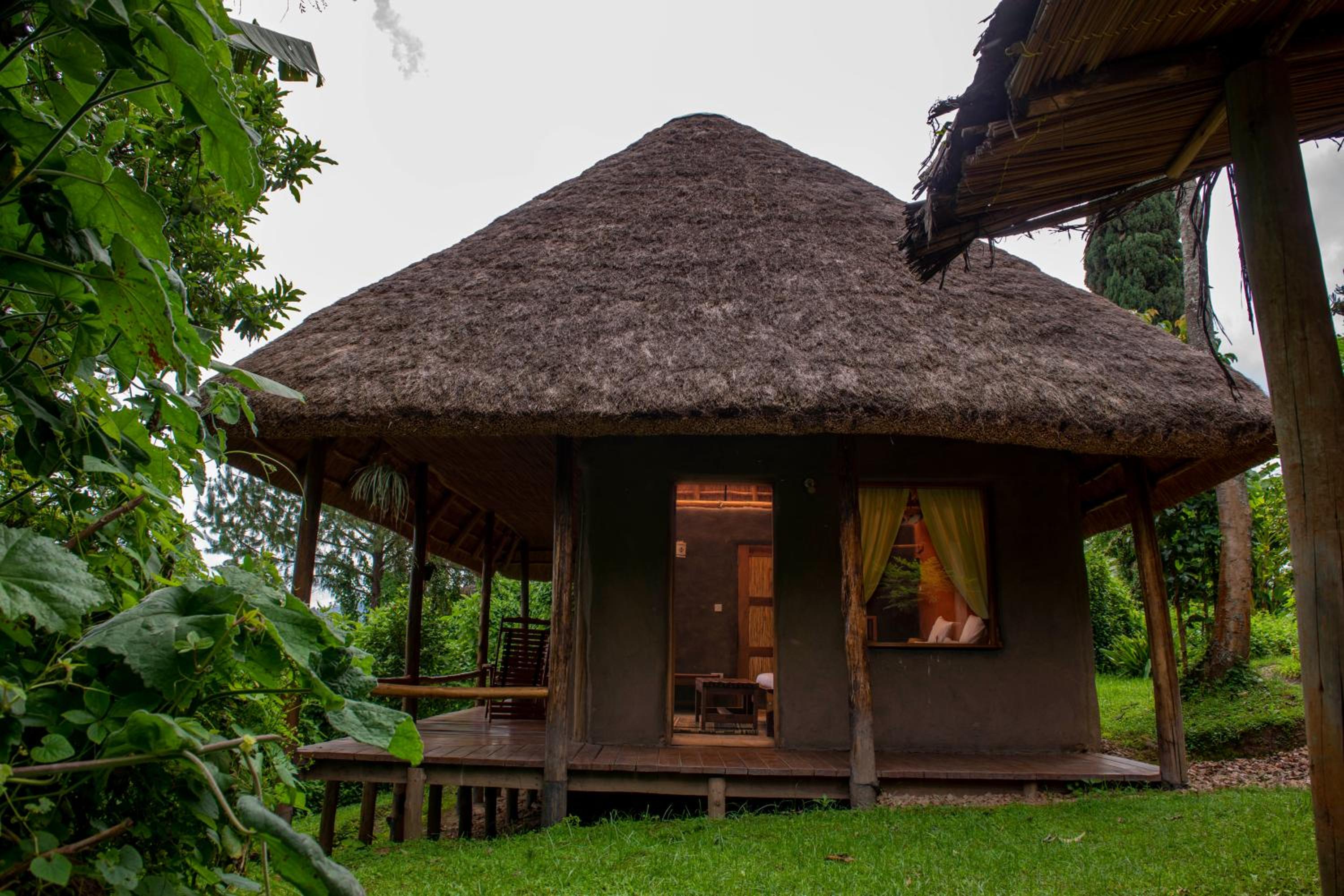 Sharp Island Gorilla Lodge, Lake Bunyonyi view 2